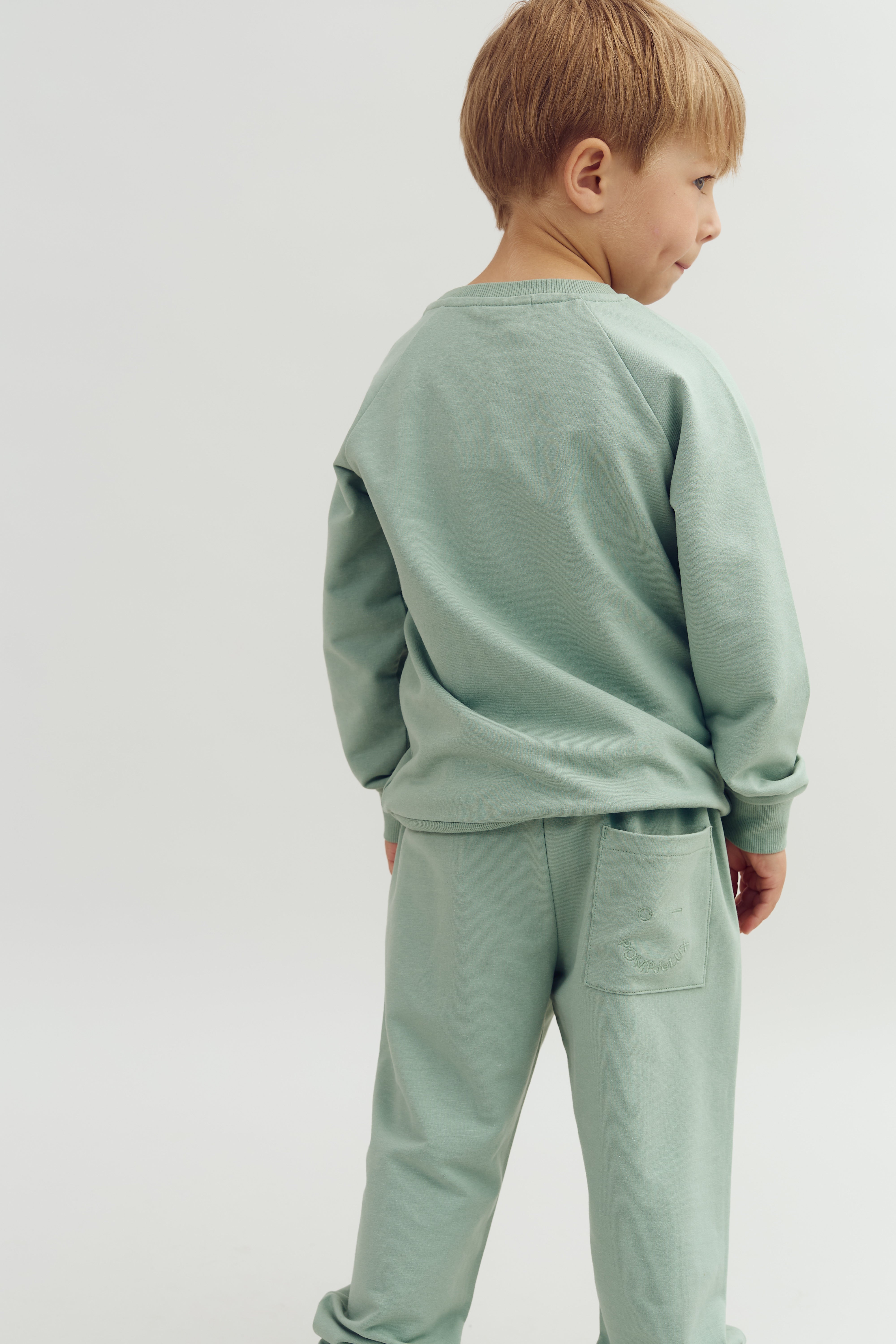 Joggingbroek met ribboorden - Green | 100210 Ryan