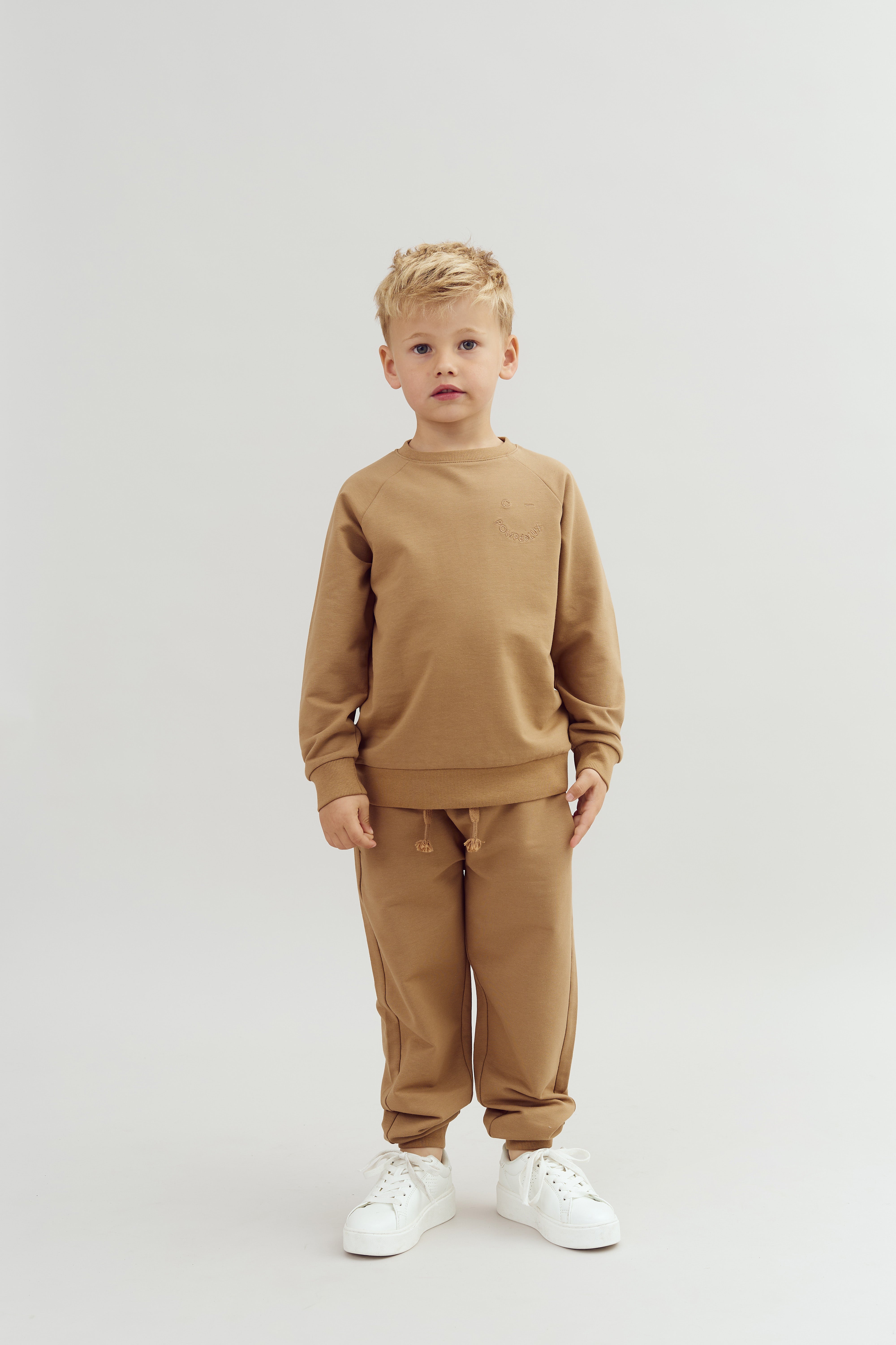 Joggingbroek met ribboorden - Beige | 100209 Ryan