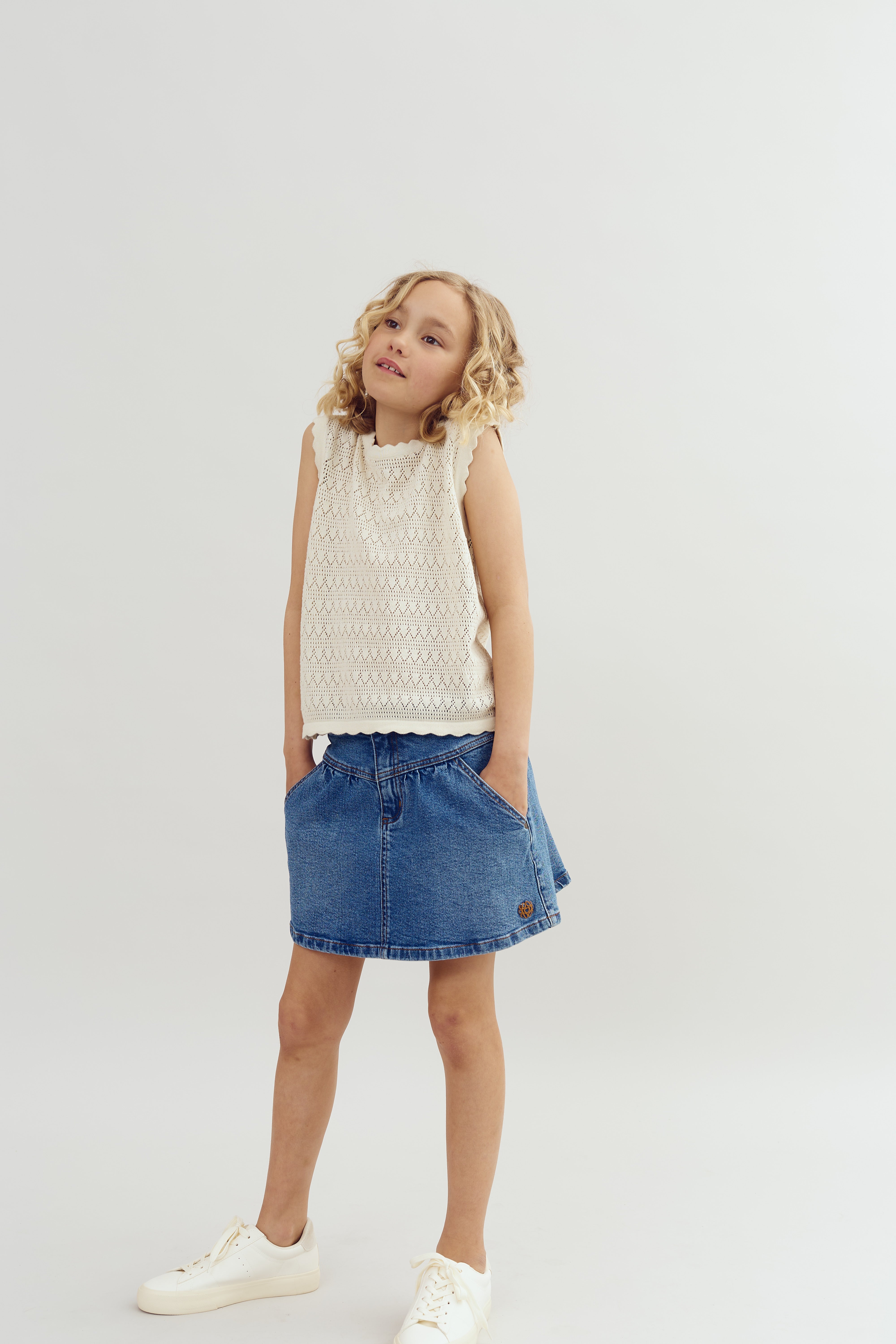 Denim rok - Blue Denim | 100144 Eva