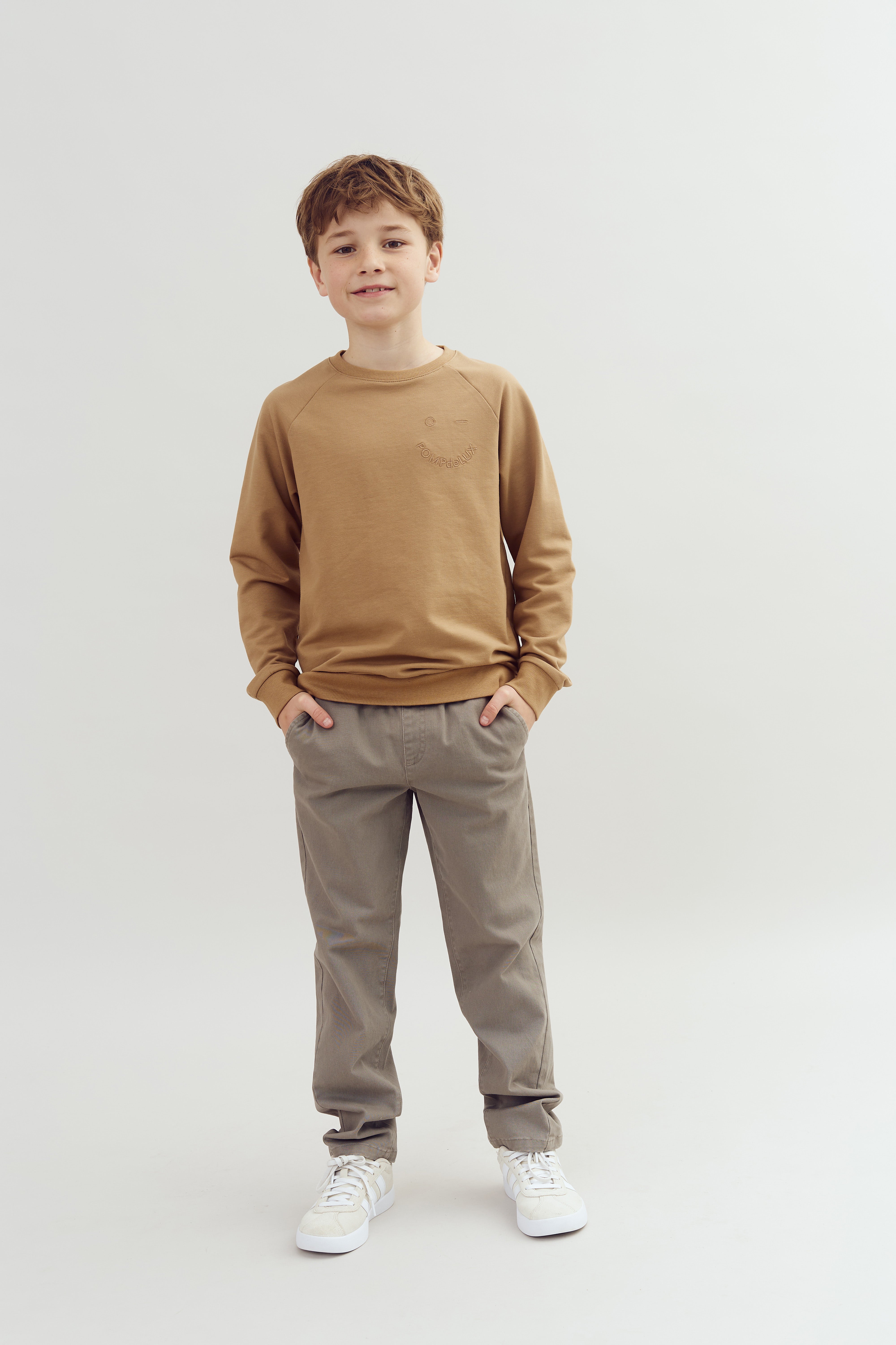 Casual pull-on chino - Tweens - Grey