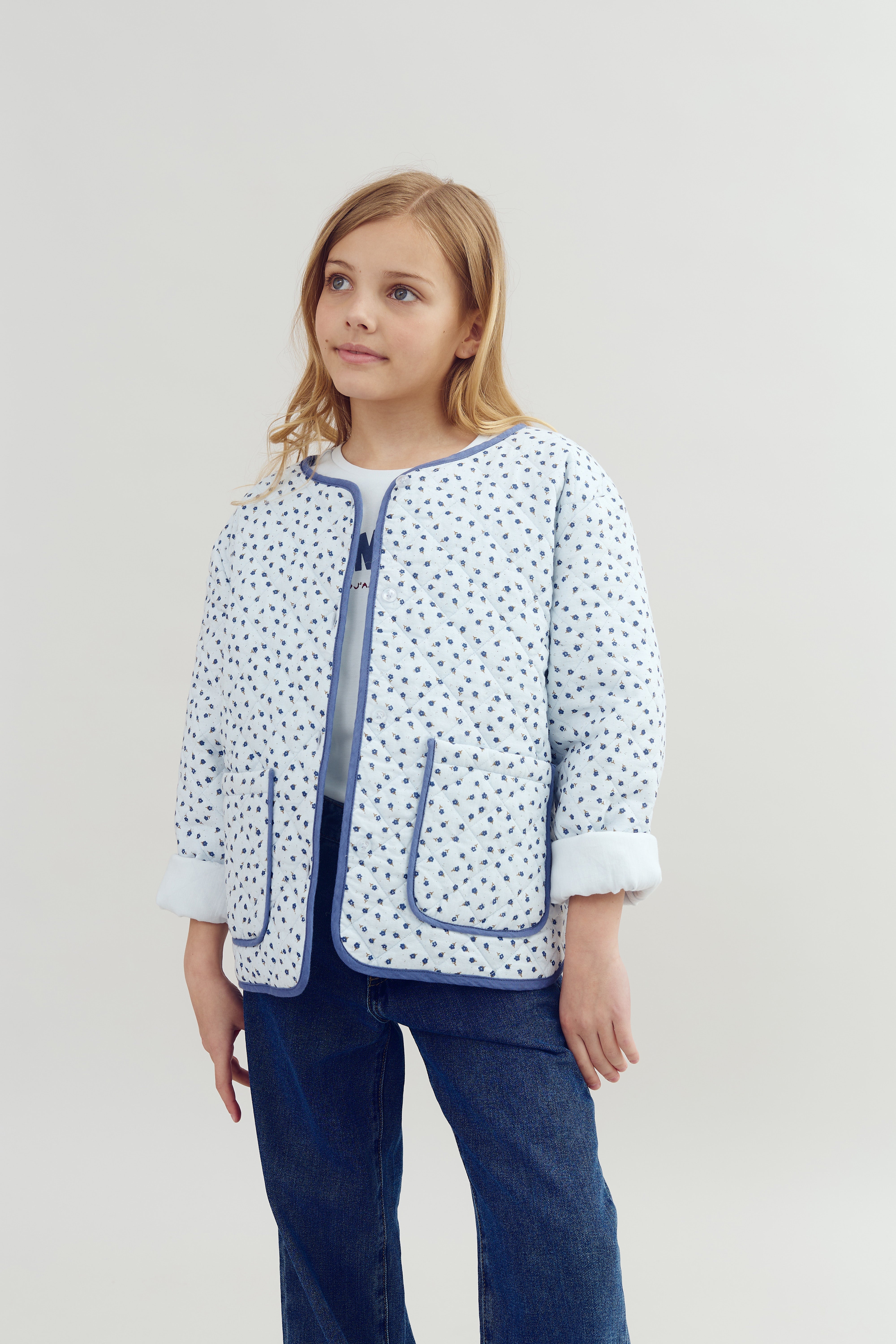 Jeans met wijde pijpen - Tweens - Dark Blue Denim