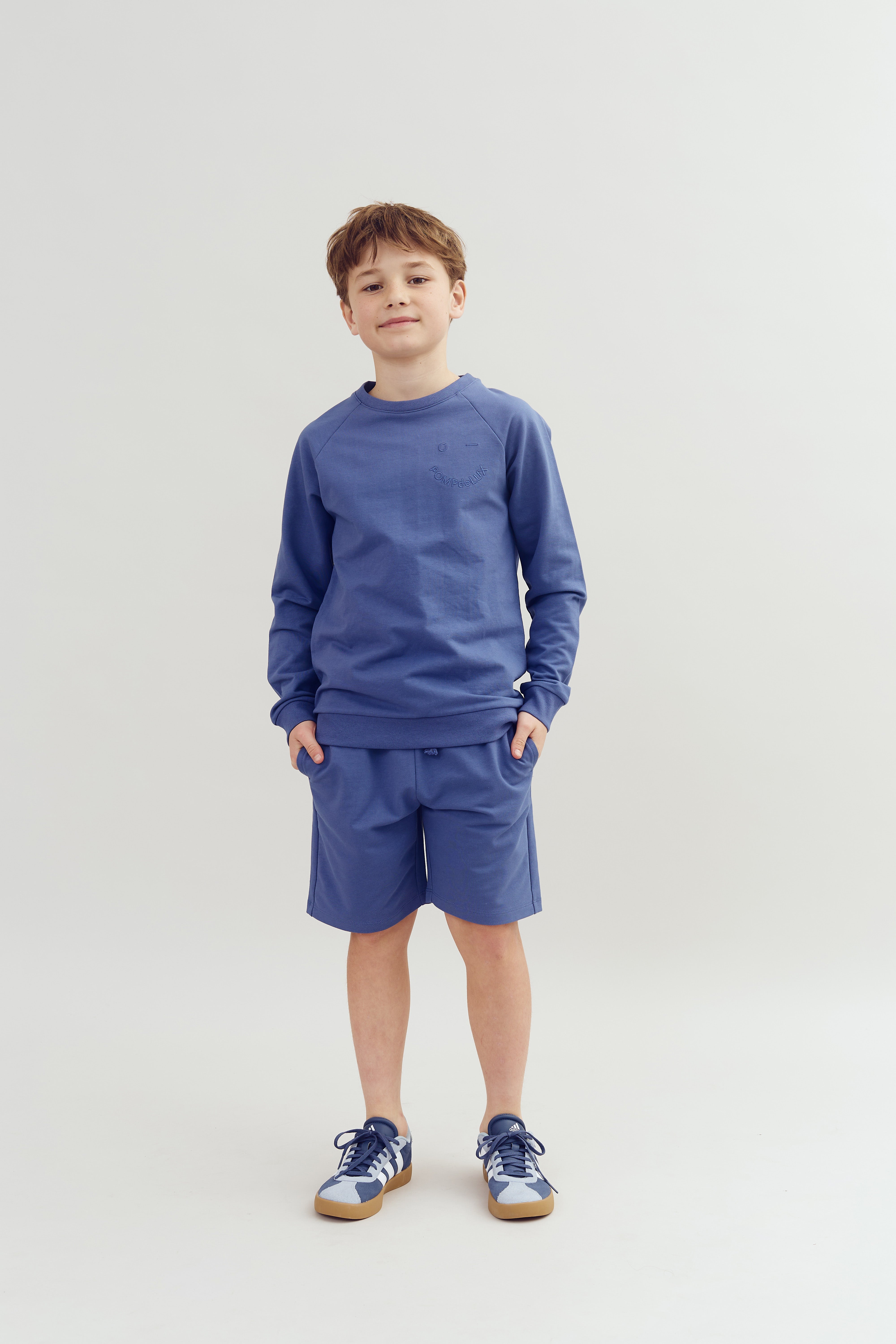 Crewneck sweatshirt - Tween - Dusty Cobalt | 100366 Ryan