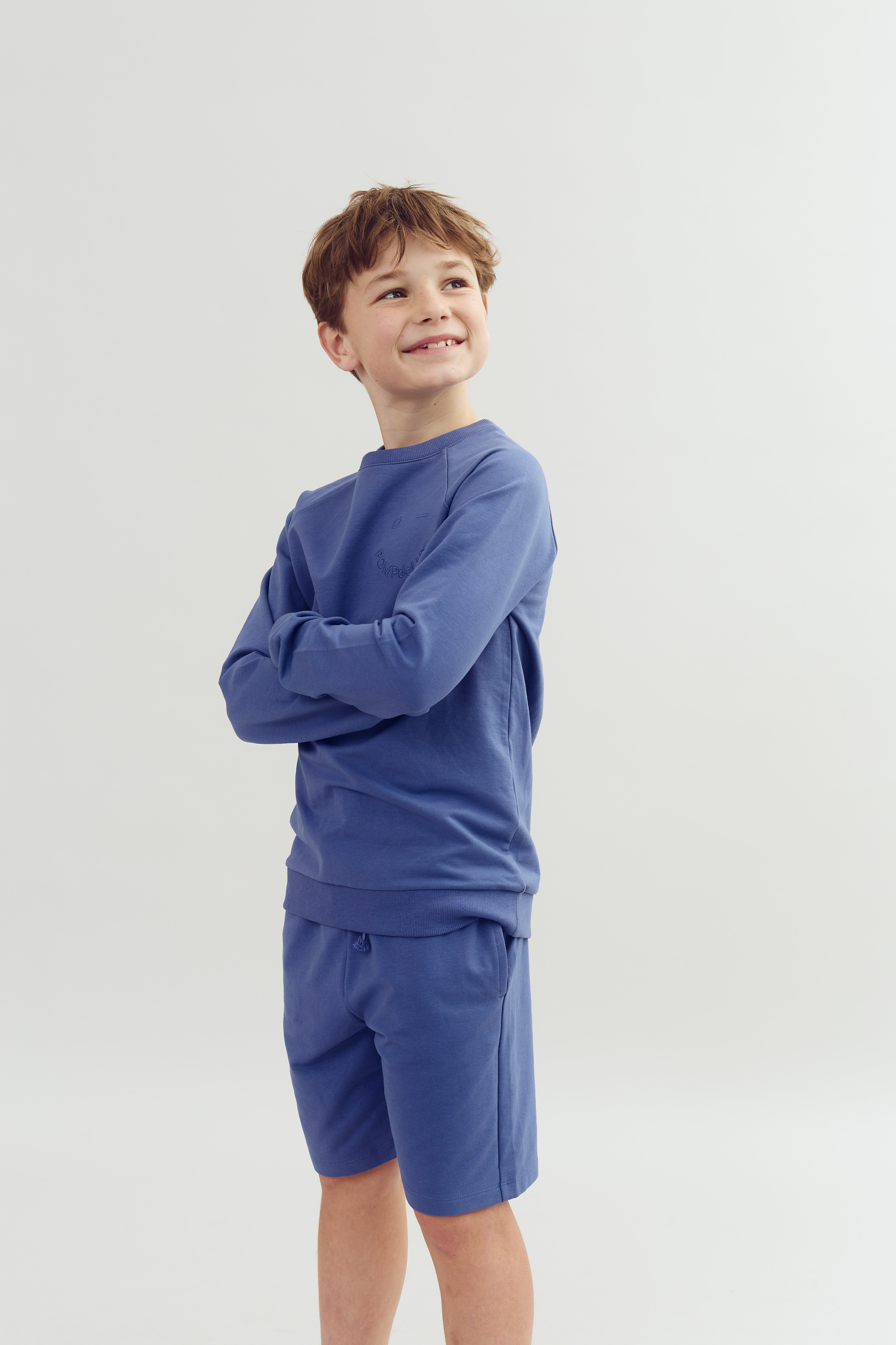 Crewneck sweatshirt - Tween - Dusty Cobalt | 100366 Ryan