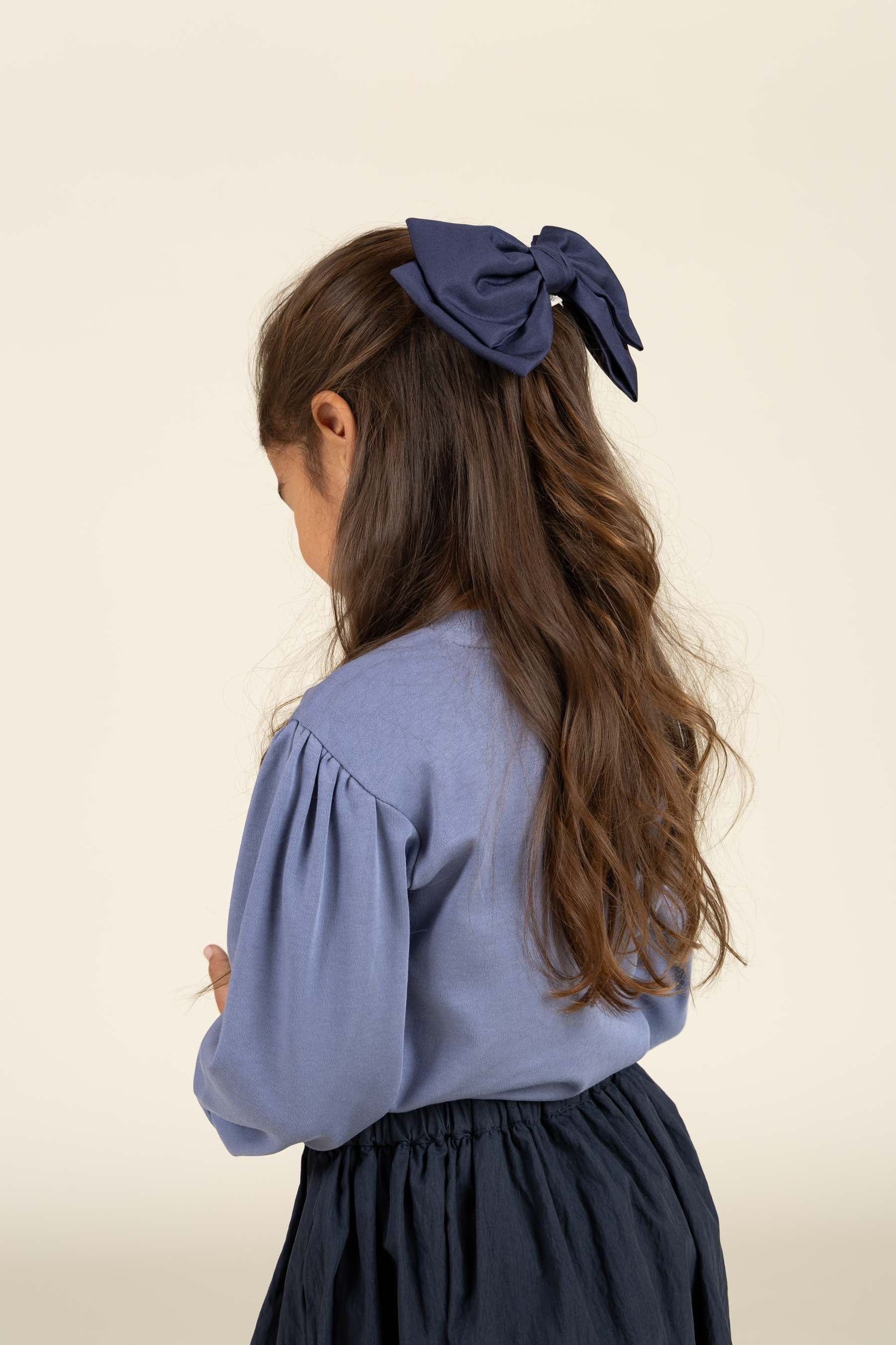 Longsleeve T-shirt met Frontprint- Kids - Blue | 100850 Kendell