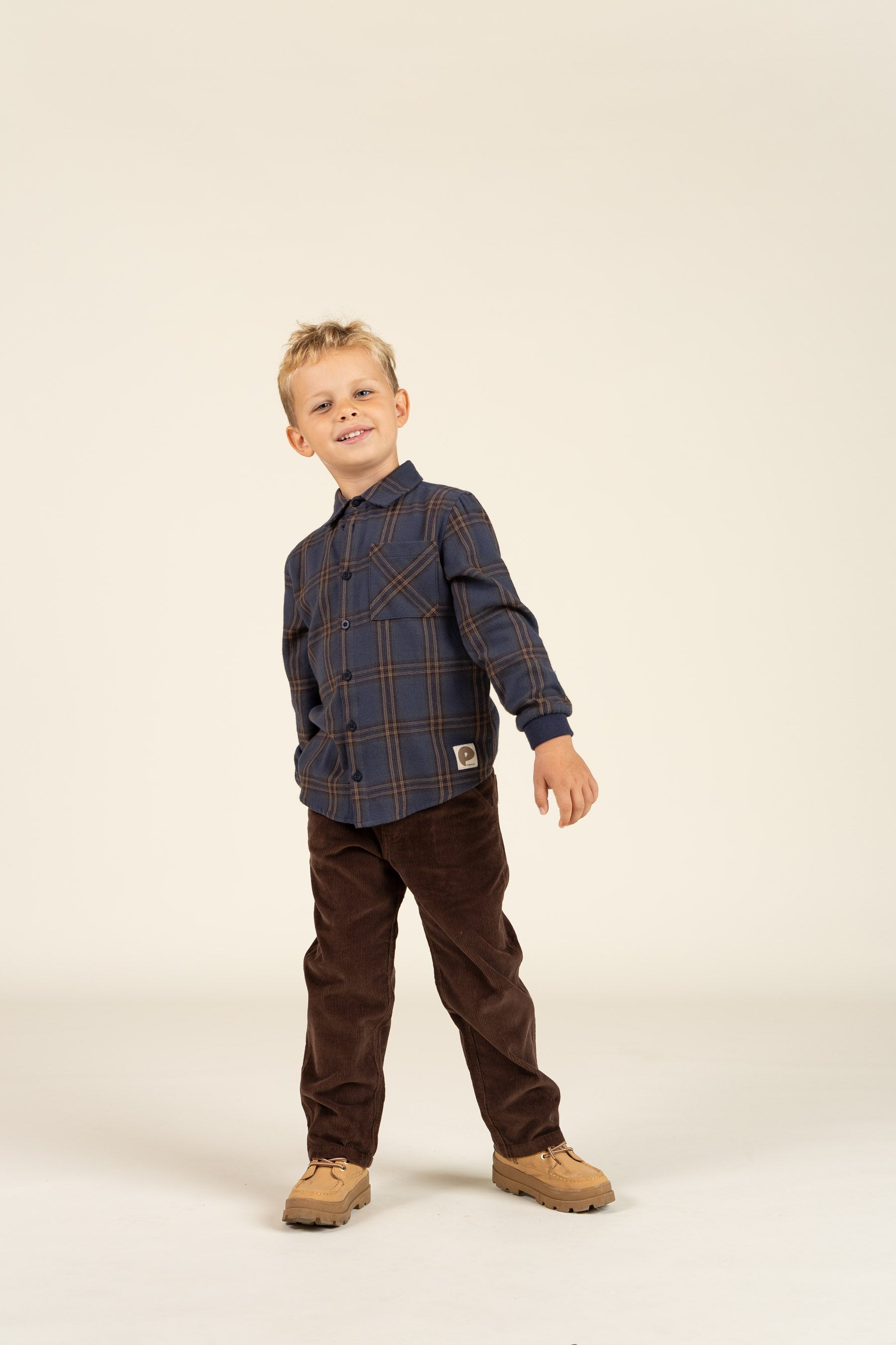 Corduroy broek - Kids - Chocolate | 100608 Connor