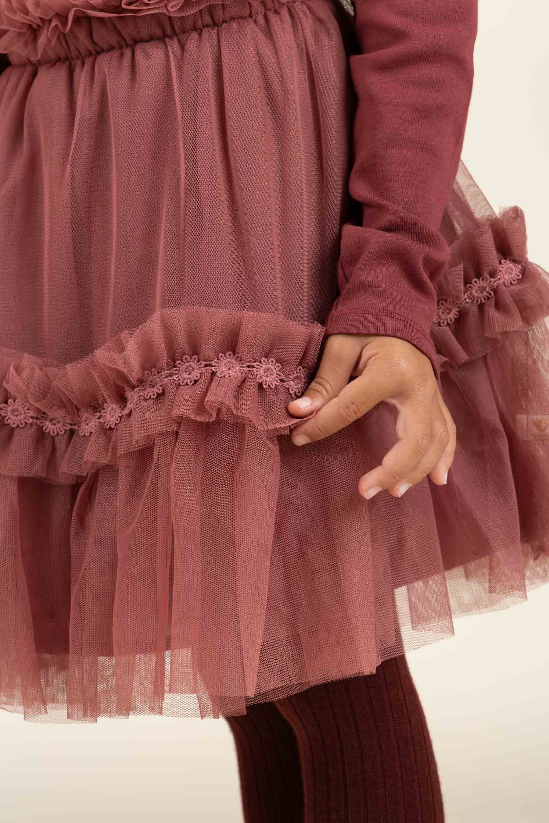 Tule rok - All - Vintage Red | 100669 Mille
