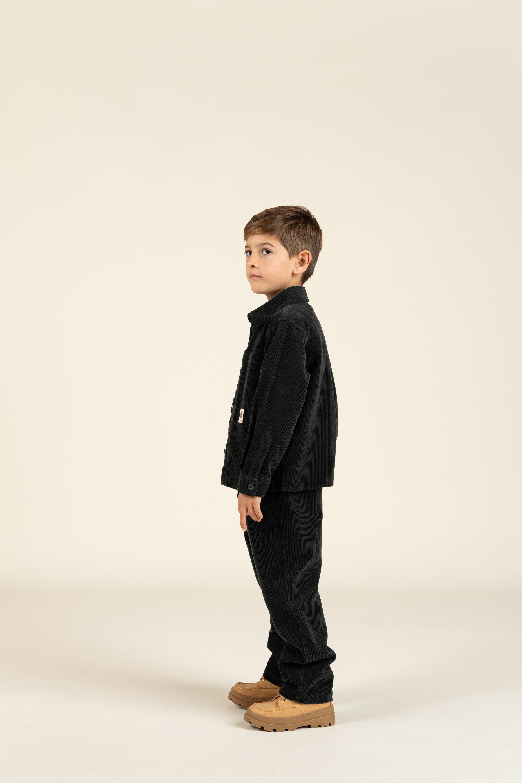 Corduroy overhemd - Kids - Forest Green | 100596 Jace