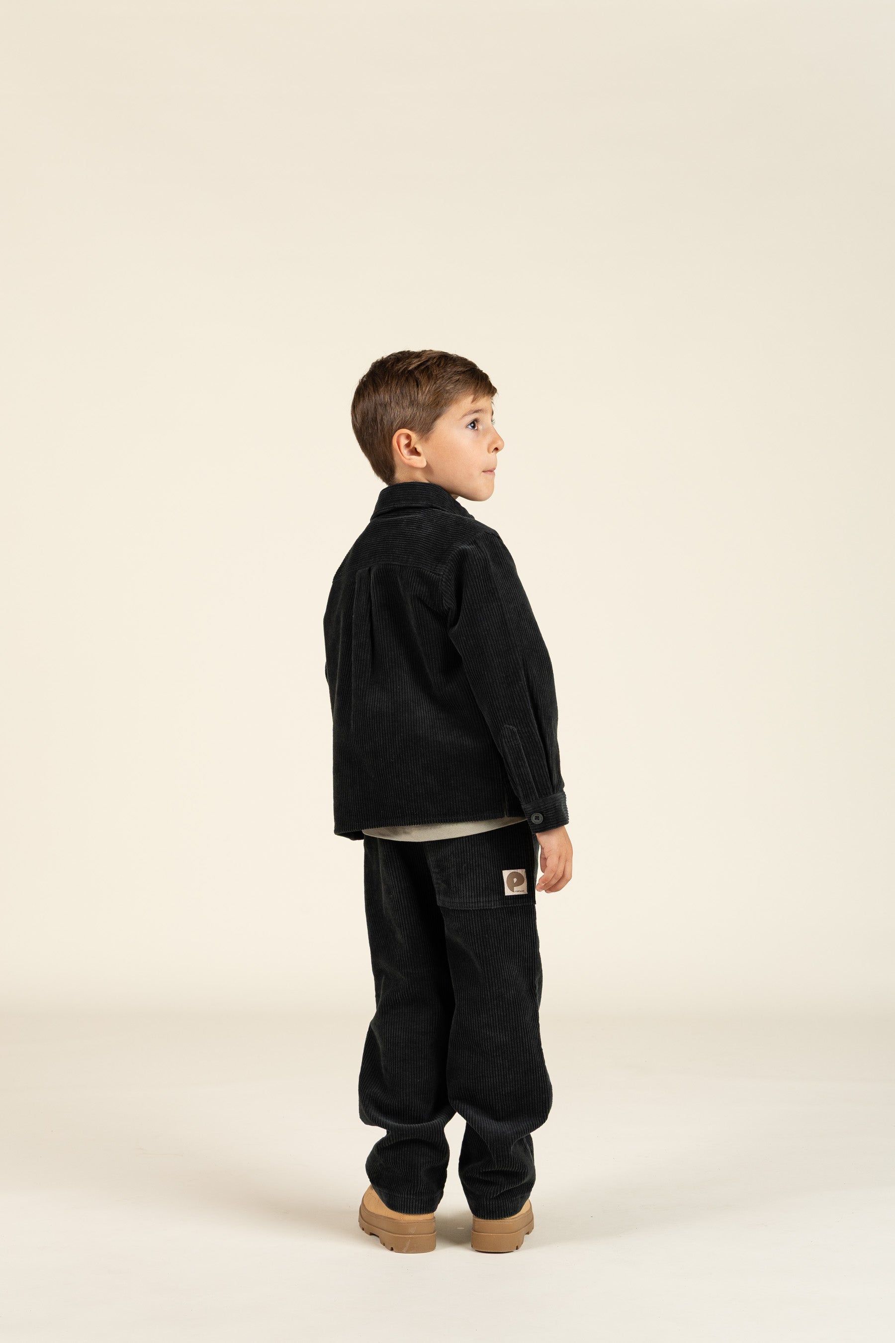 Corduroy overhemd - Kids - Forest Green | 100596 Jace