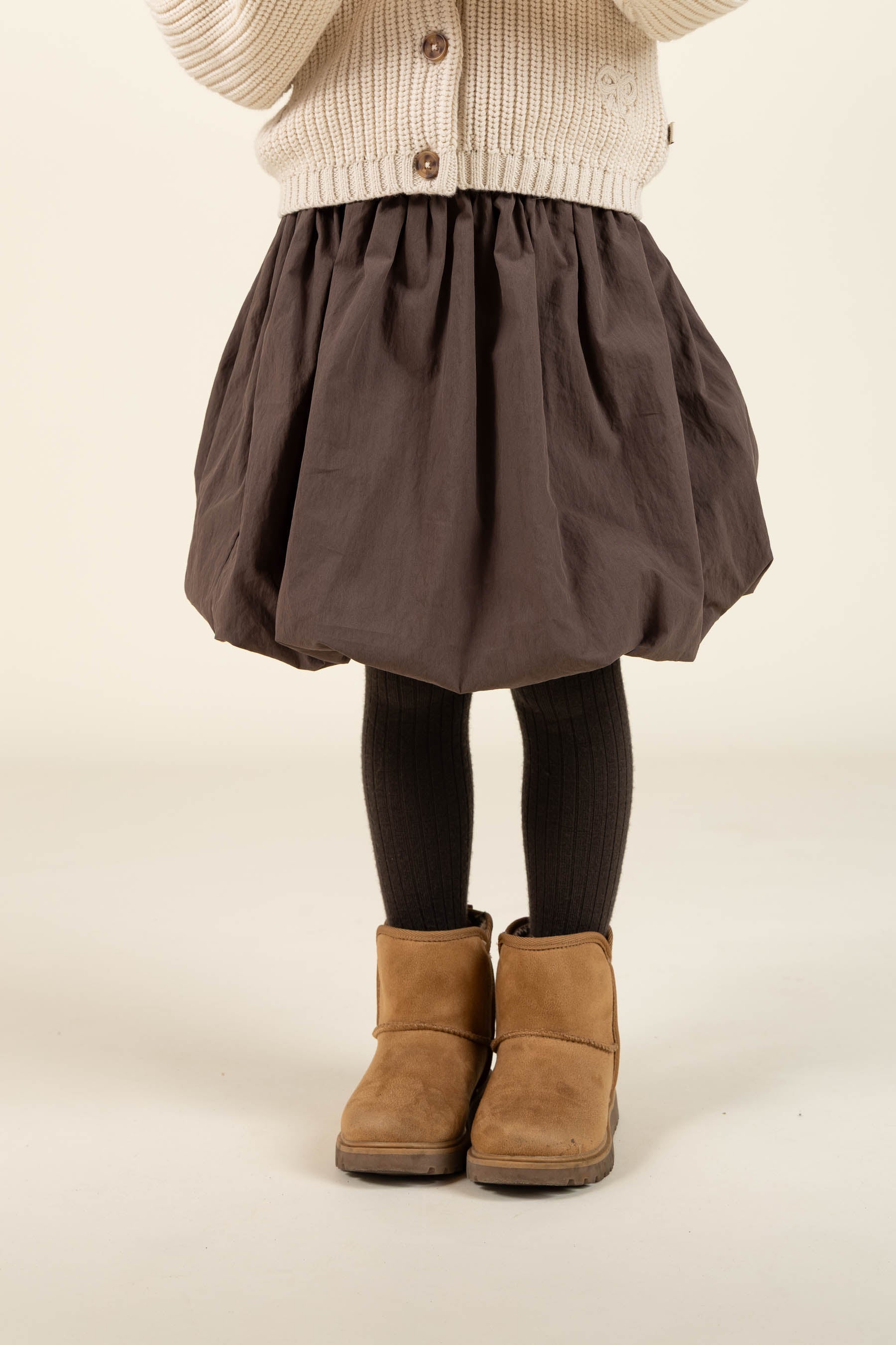 Ballonrok - Kids - Chocolate | 100666 Liliana