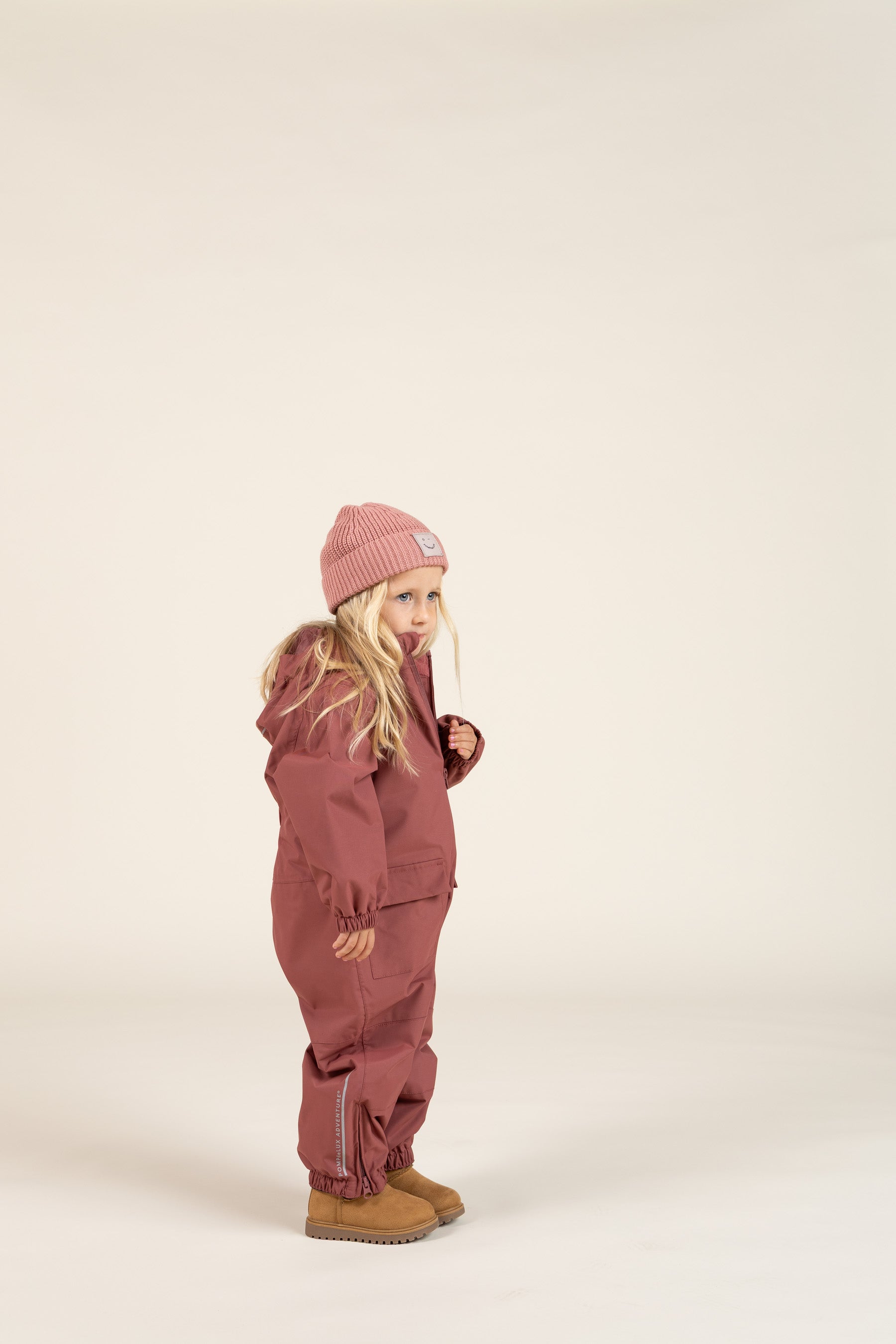 Shell overall - Kids - Vintage Red | 100509 Dundee