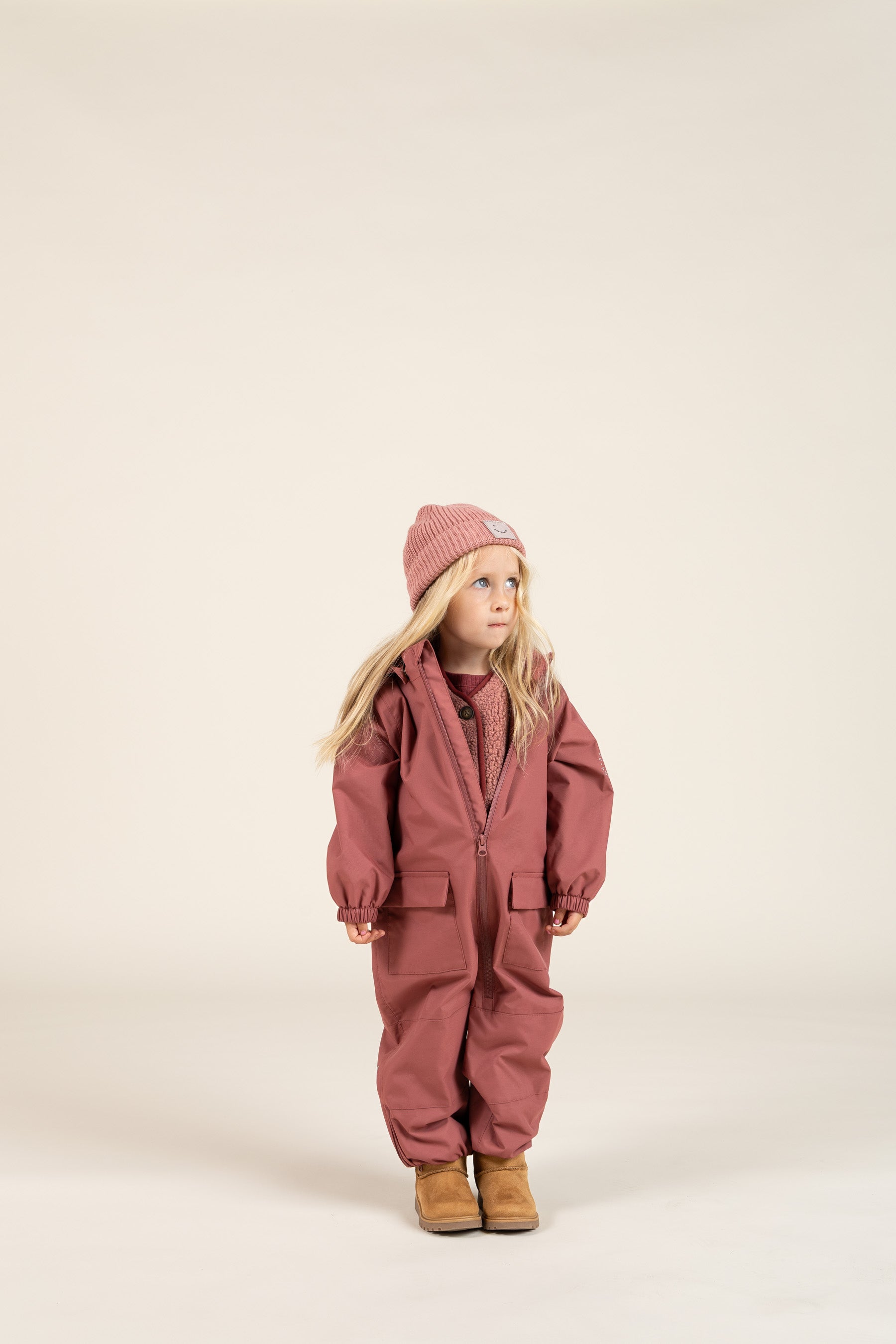 Shell overall - Kids - Vintage Red | 100509 Dundee