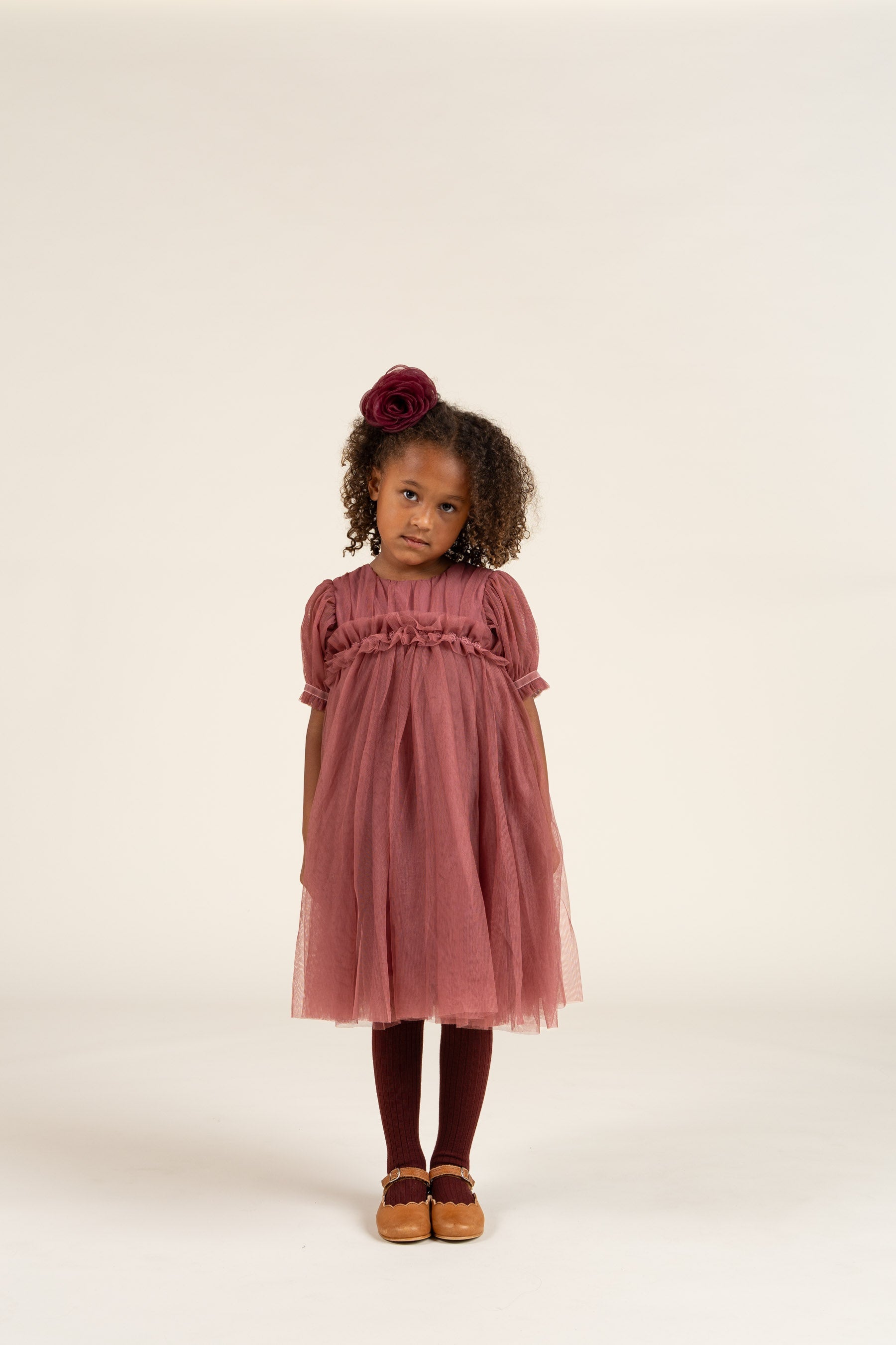 Tule jurk - All - Vintage Red | 100671 Mille