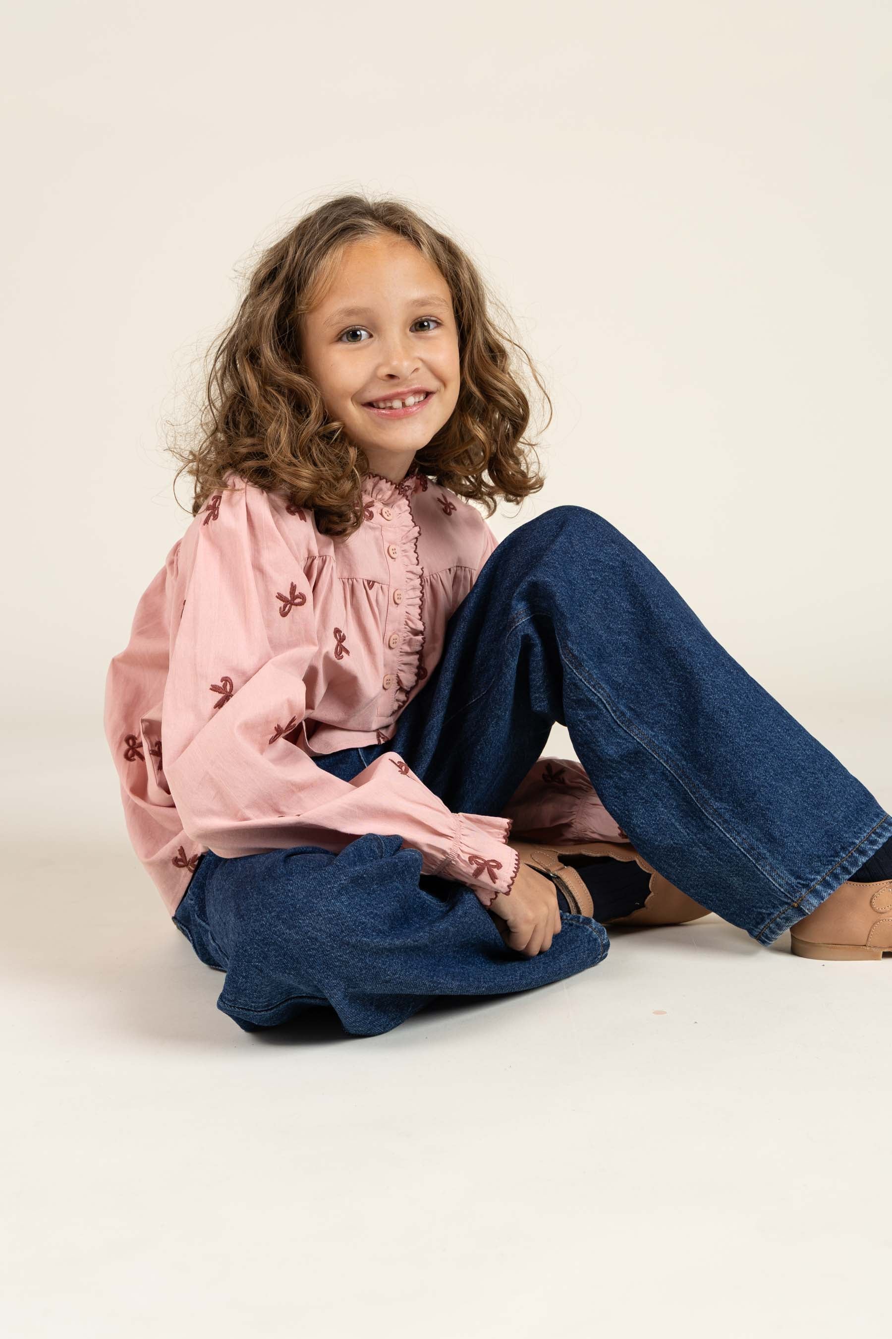 Taps toelopende jeans - Tween - Blue Denim | 100663 Bilbao