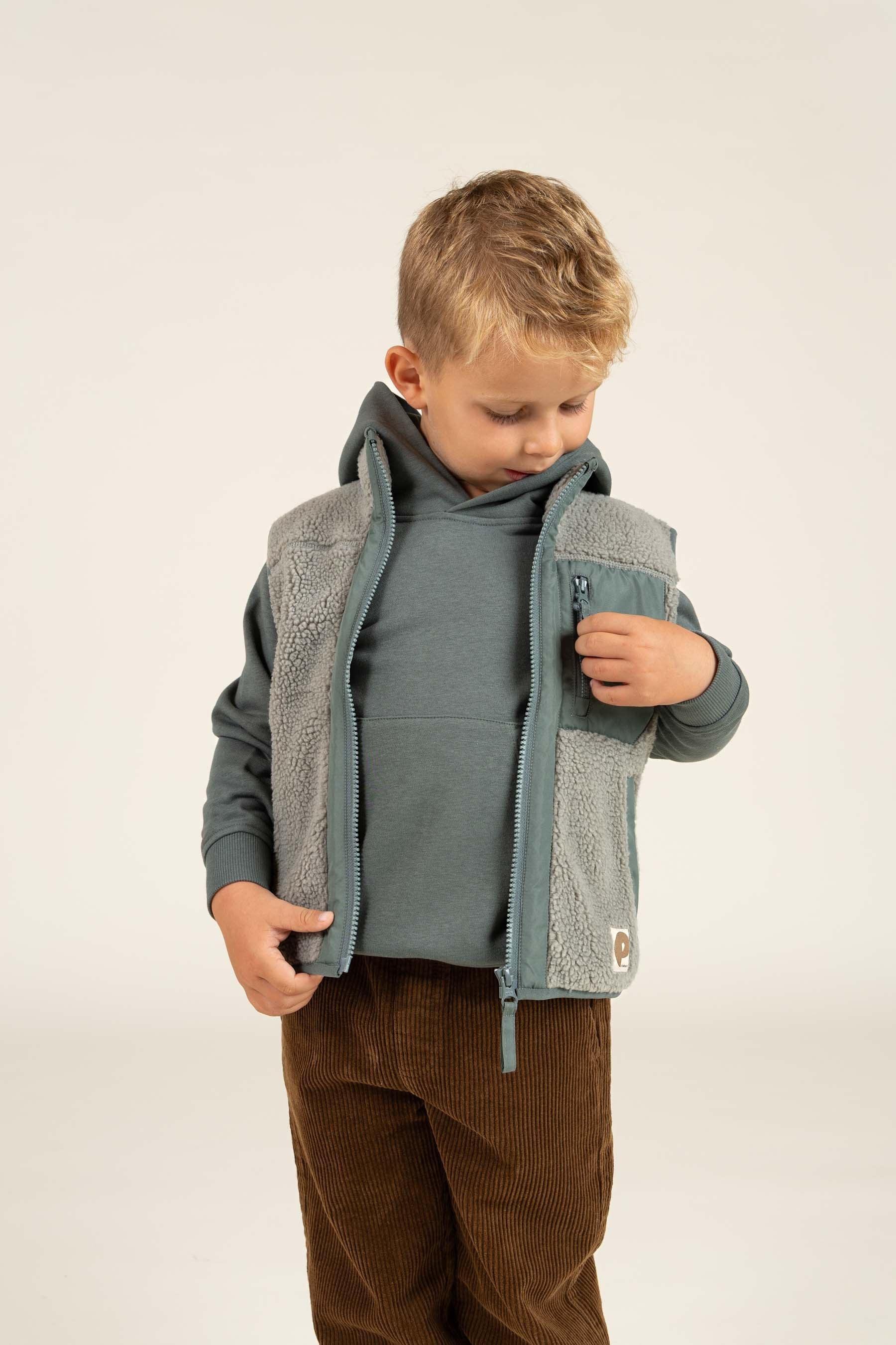 Klassieke hoodie - Kids - Petrol | 100214 Felix