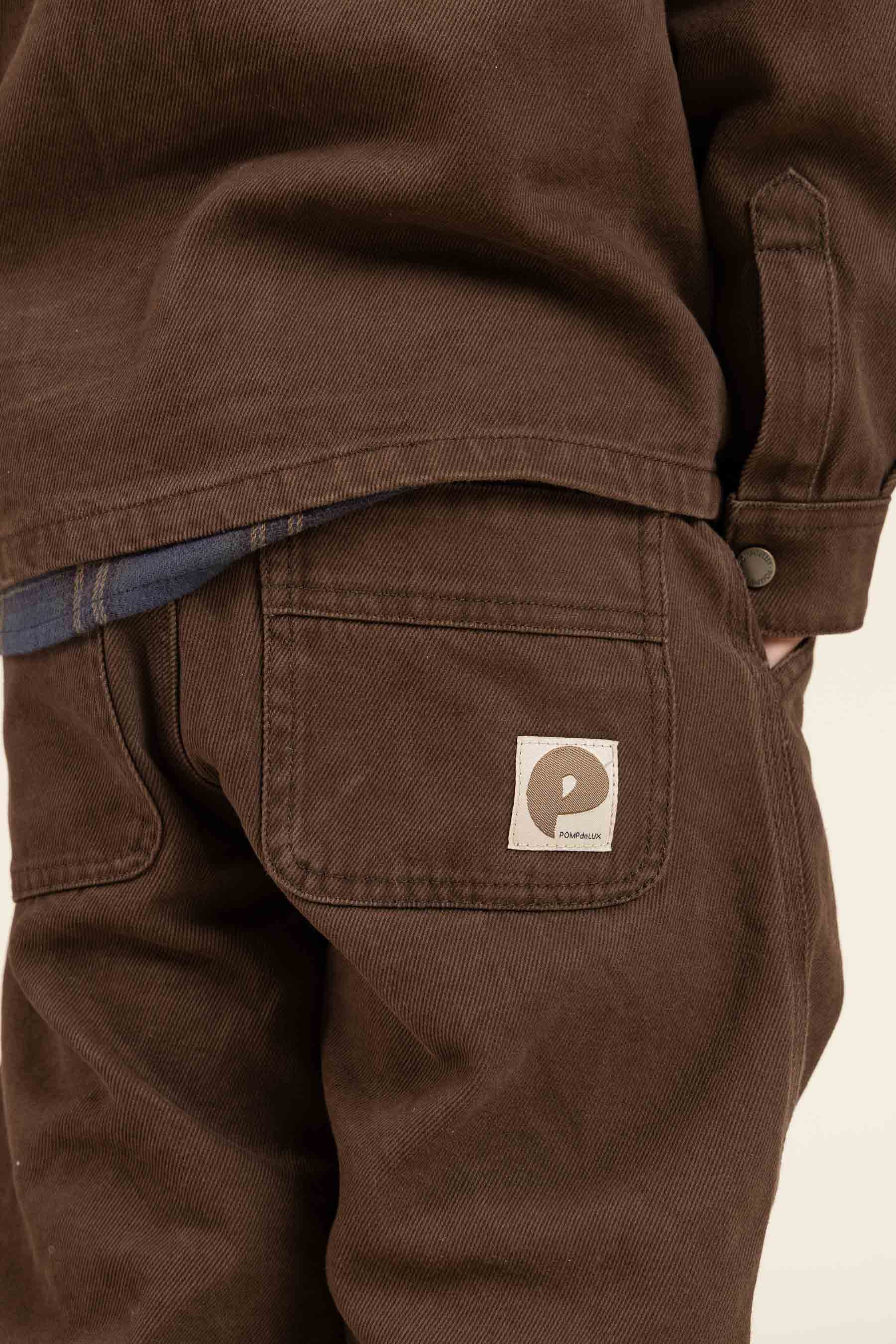 Keperstof Broek - Kids - Chocolate | 100606 Carter