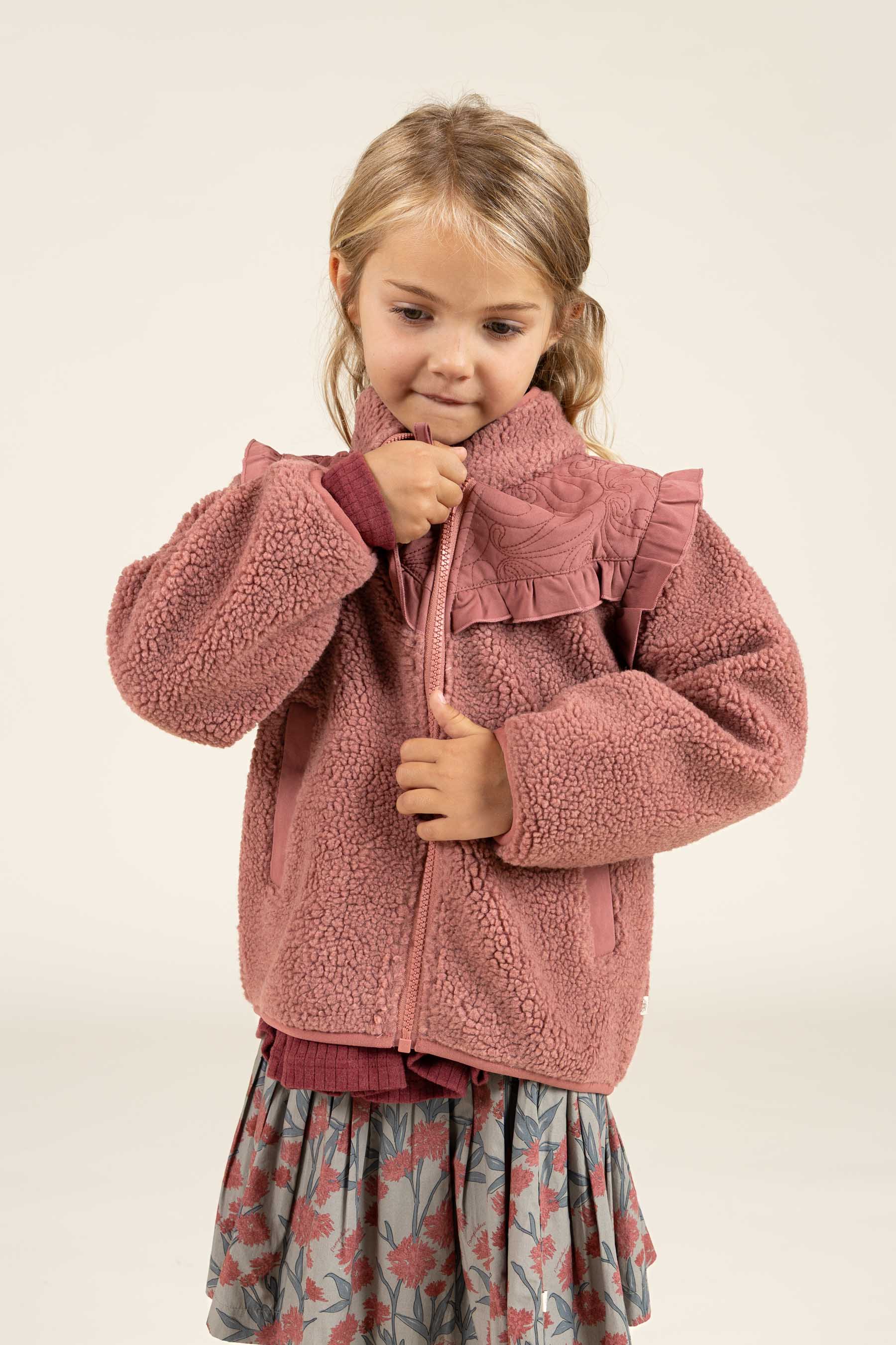 Ritsjack met ruches - Kids - Old Rose | 100636 Madison