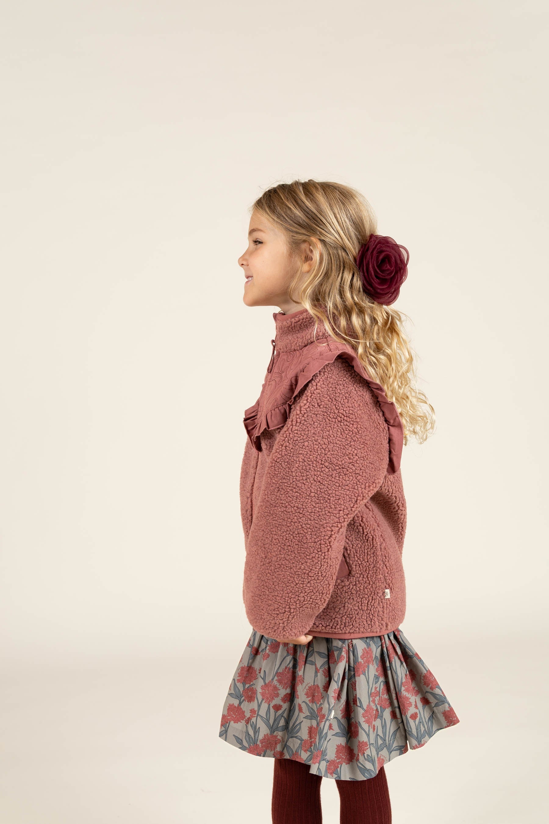 Ritsjack met ruches - Kids - Old Rose | 100636 Madison