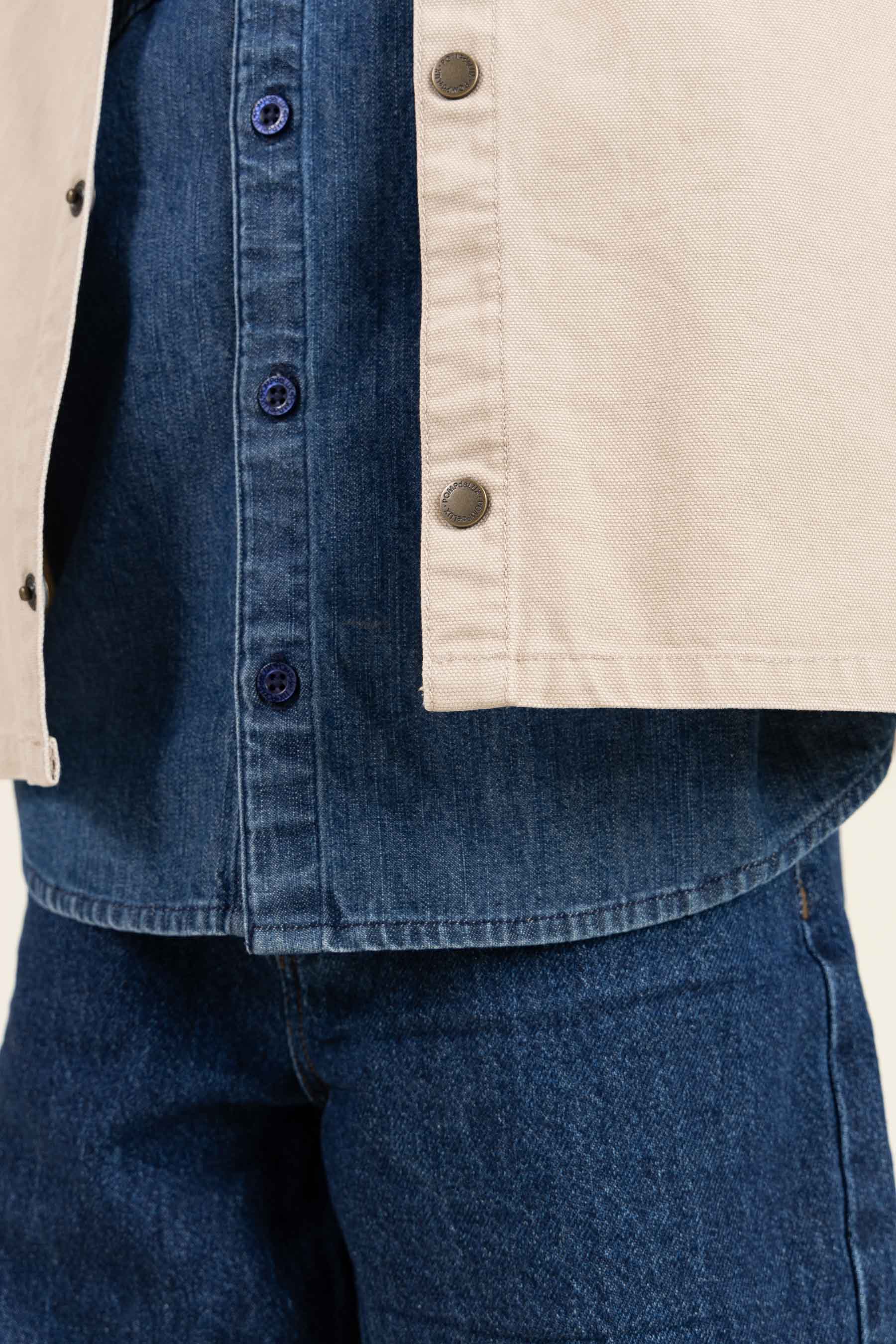 Denim overhemd - Tween - Dark Blue Denim | 100369 Delhi