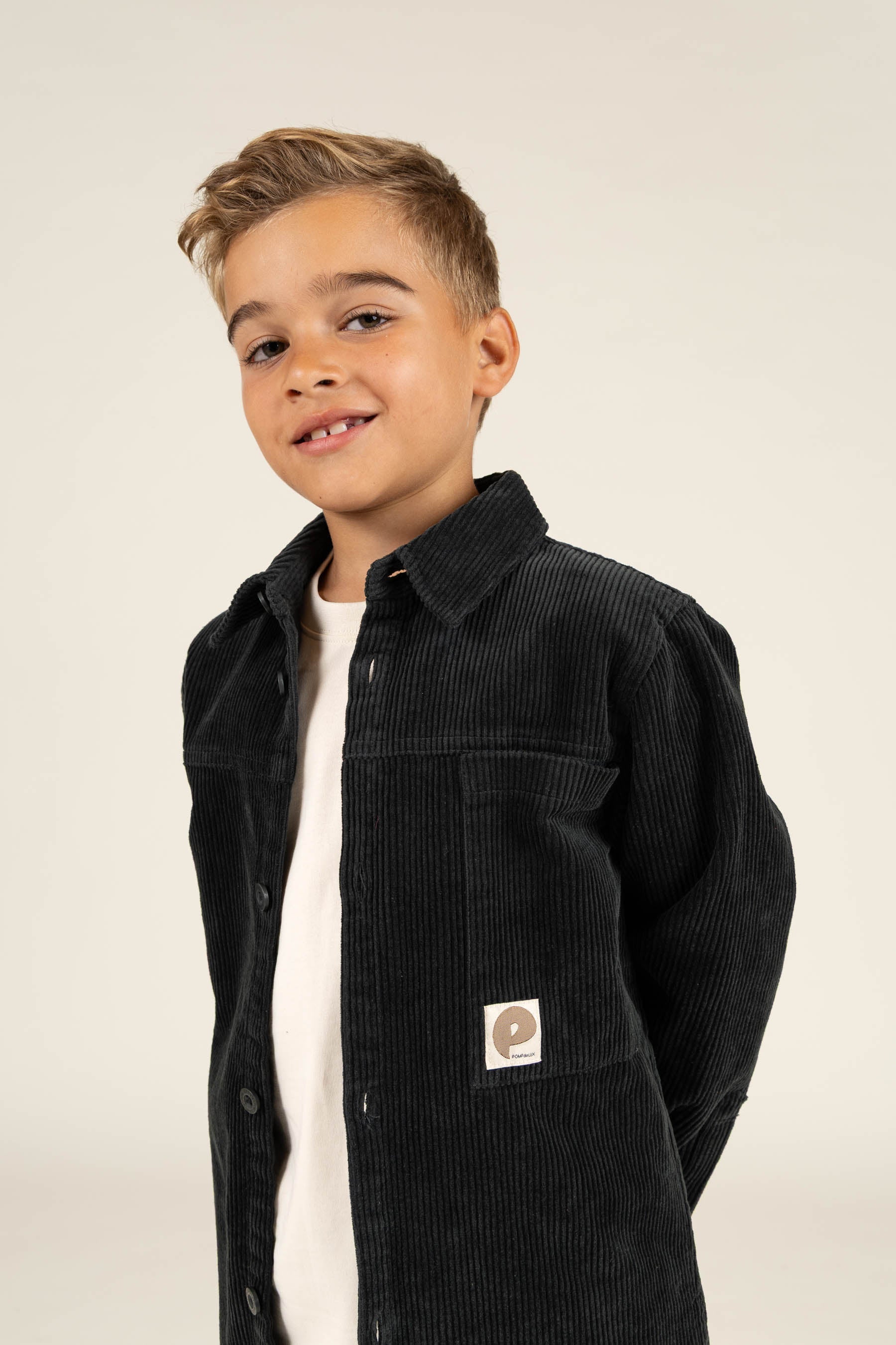 Corduroy overhemd - Tween - Forest Green | 100597 Jace