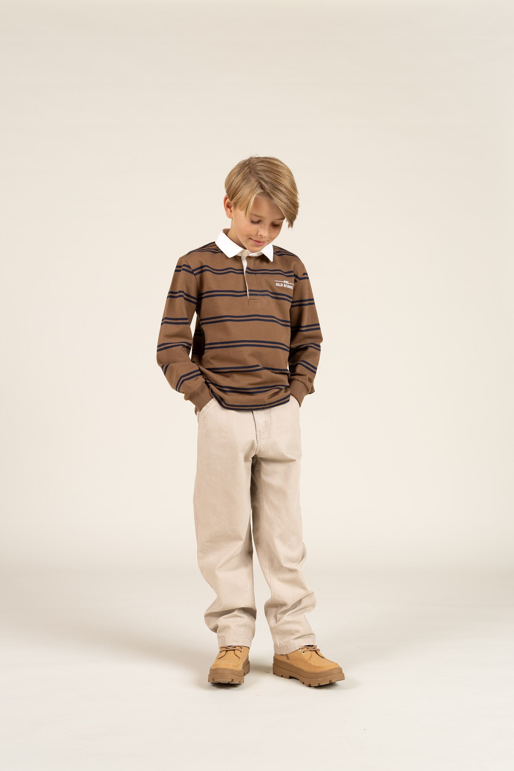 Canvas broek - Tween - Greige | 100336 Dereck