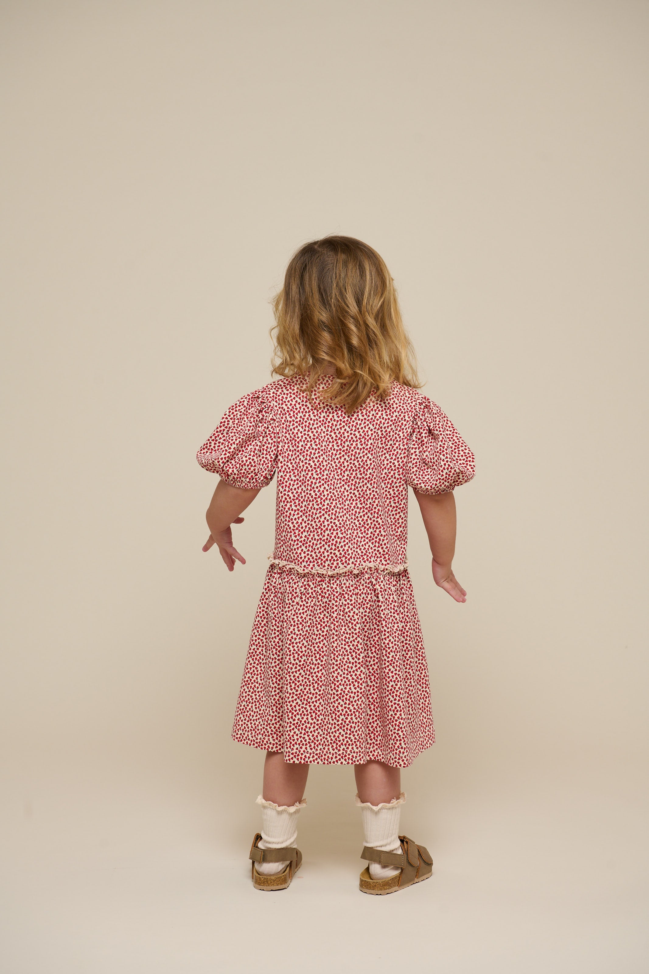 Jersey jurk - Kids - Cherry Red | 101225 Lea