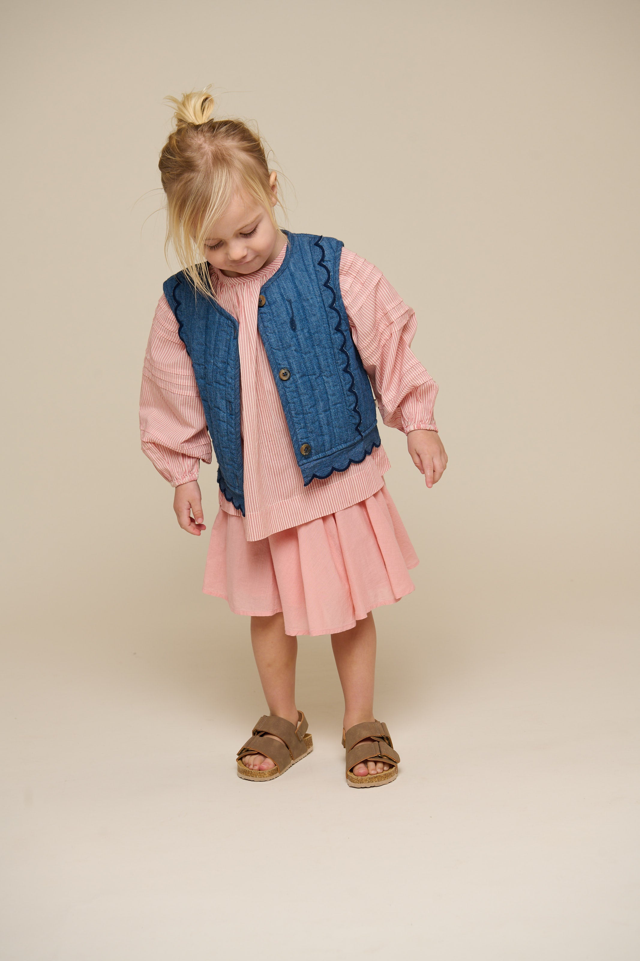 Gewatteerde Spijkerjasje - Kids - Blue Denim | 101052 Isabella