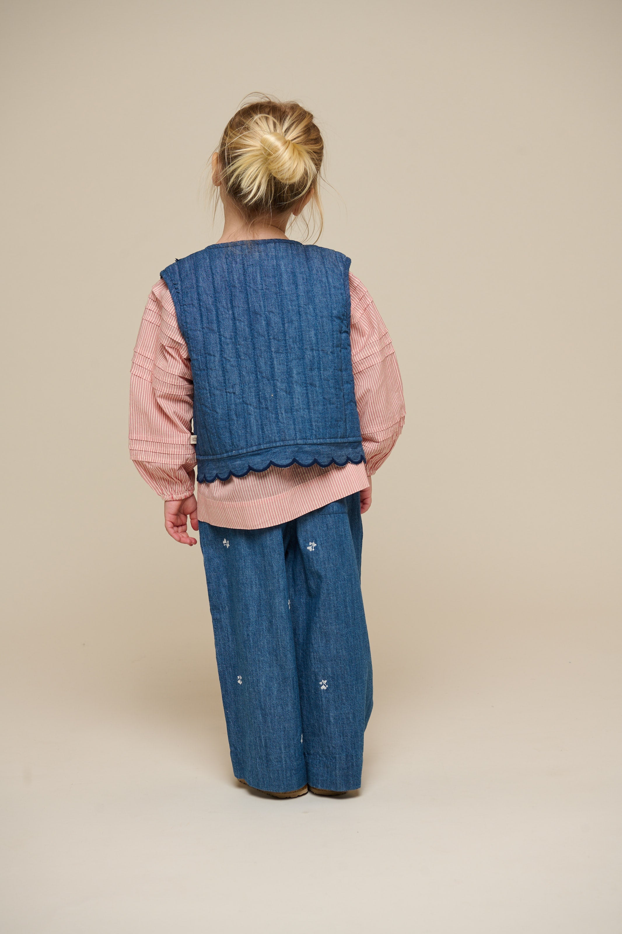 Gewatteerde Spijkerjasje - Kids - Blue Denim | 101052 Isabella