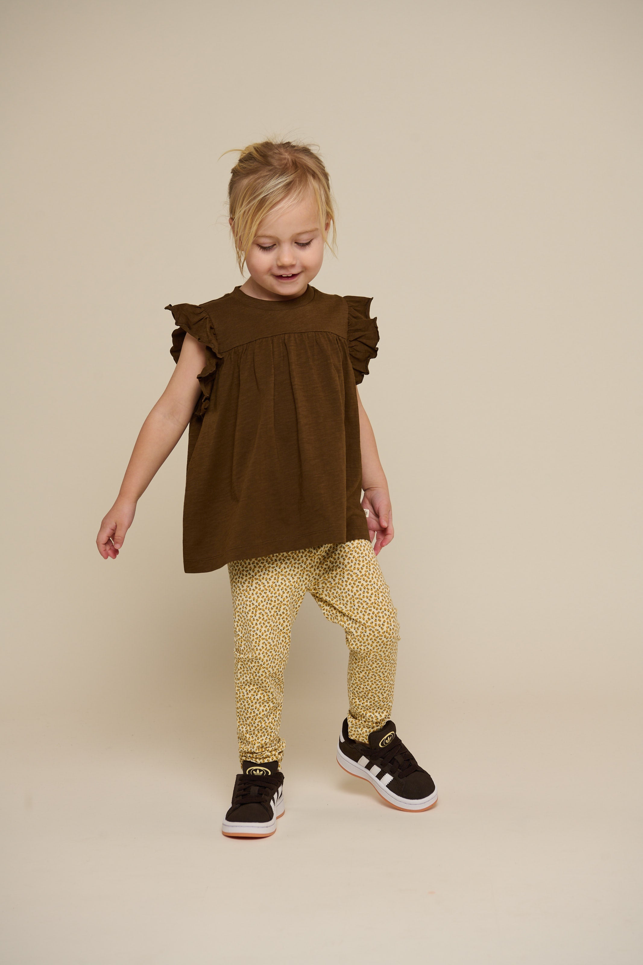 Jersey blouse - Kids - Dark Brown | 101332 Lucia