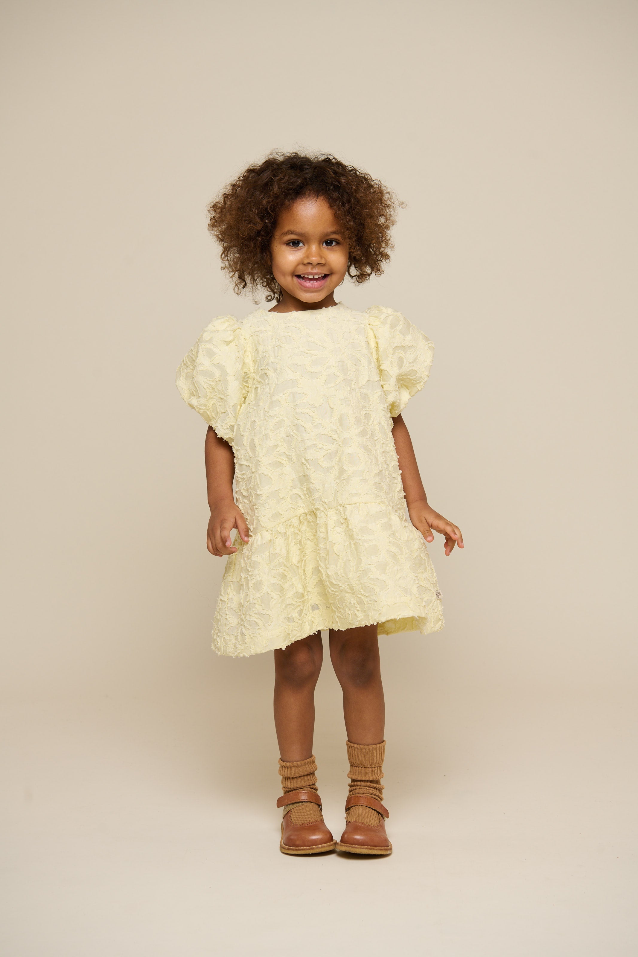 Jacquard jurk van katoenmix - Kids - Sunlight | 100992 Giselle