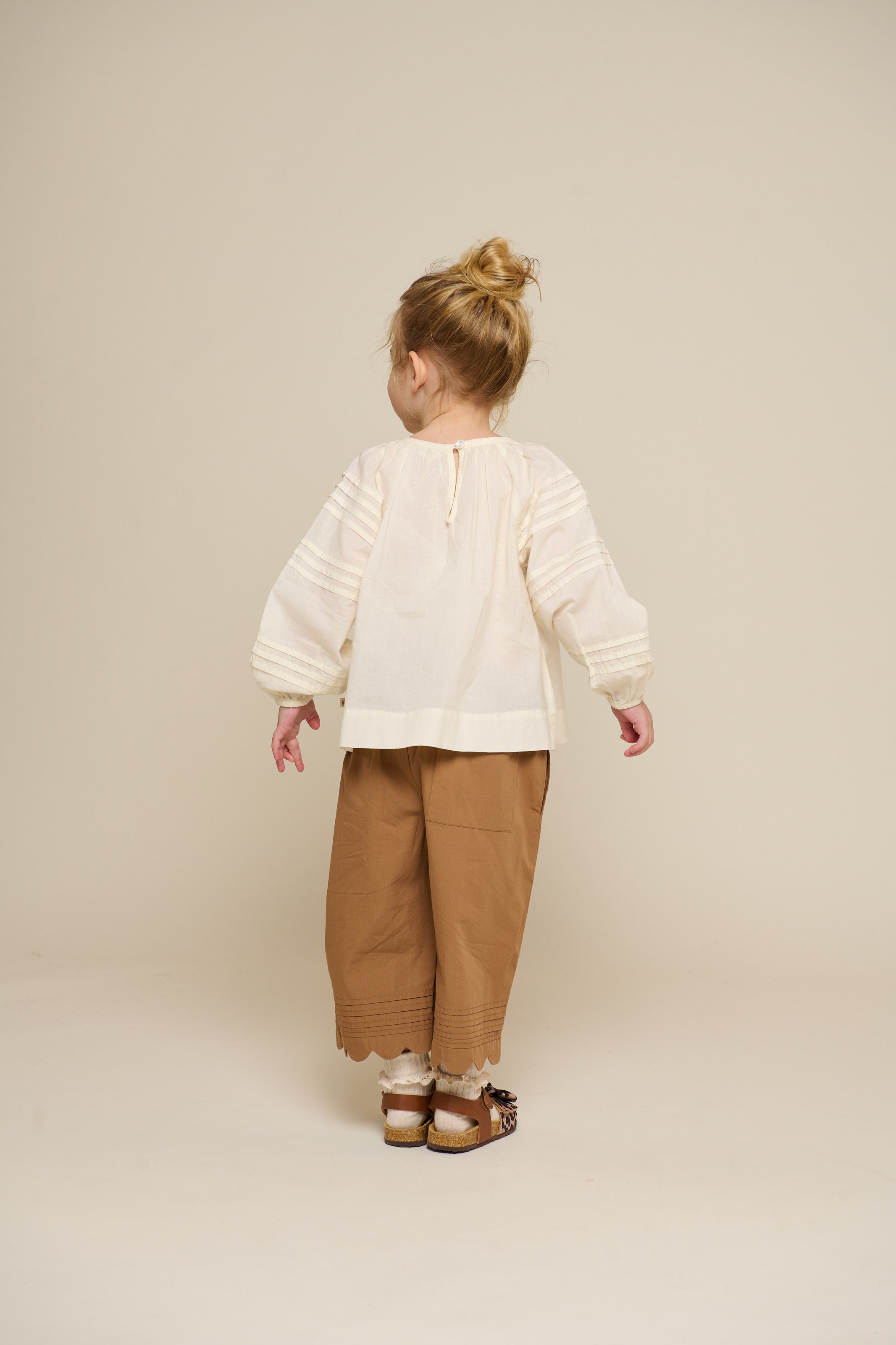 Blouse met lange mouwen - Kids - Offwhite | 100988 Willa