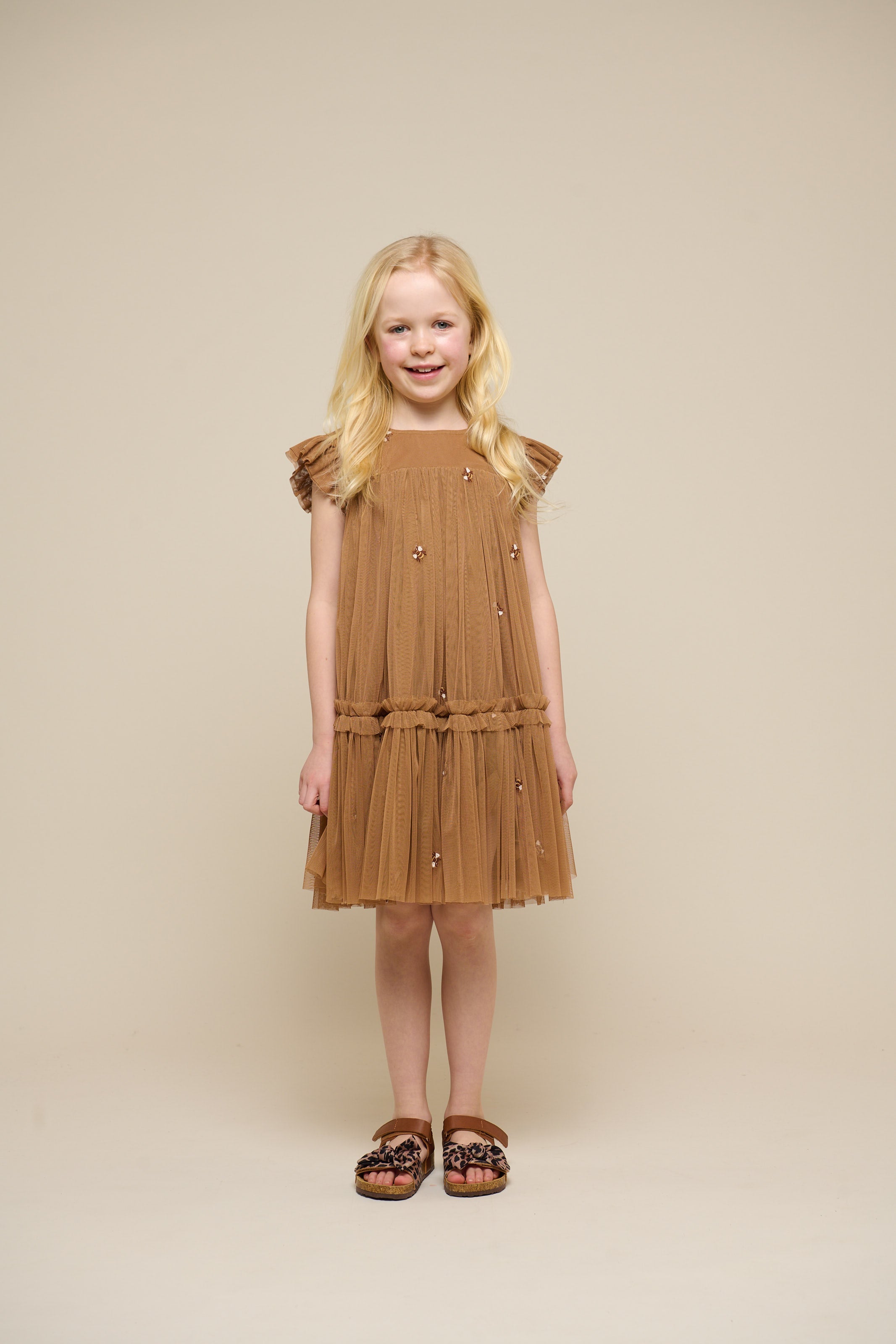 Honingbij Tule Jurk - Tween - Coconut | 100965 Daisy
