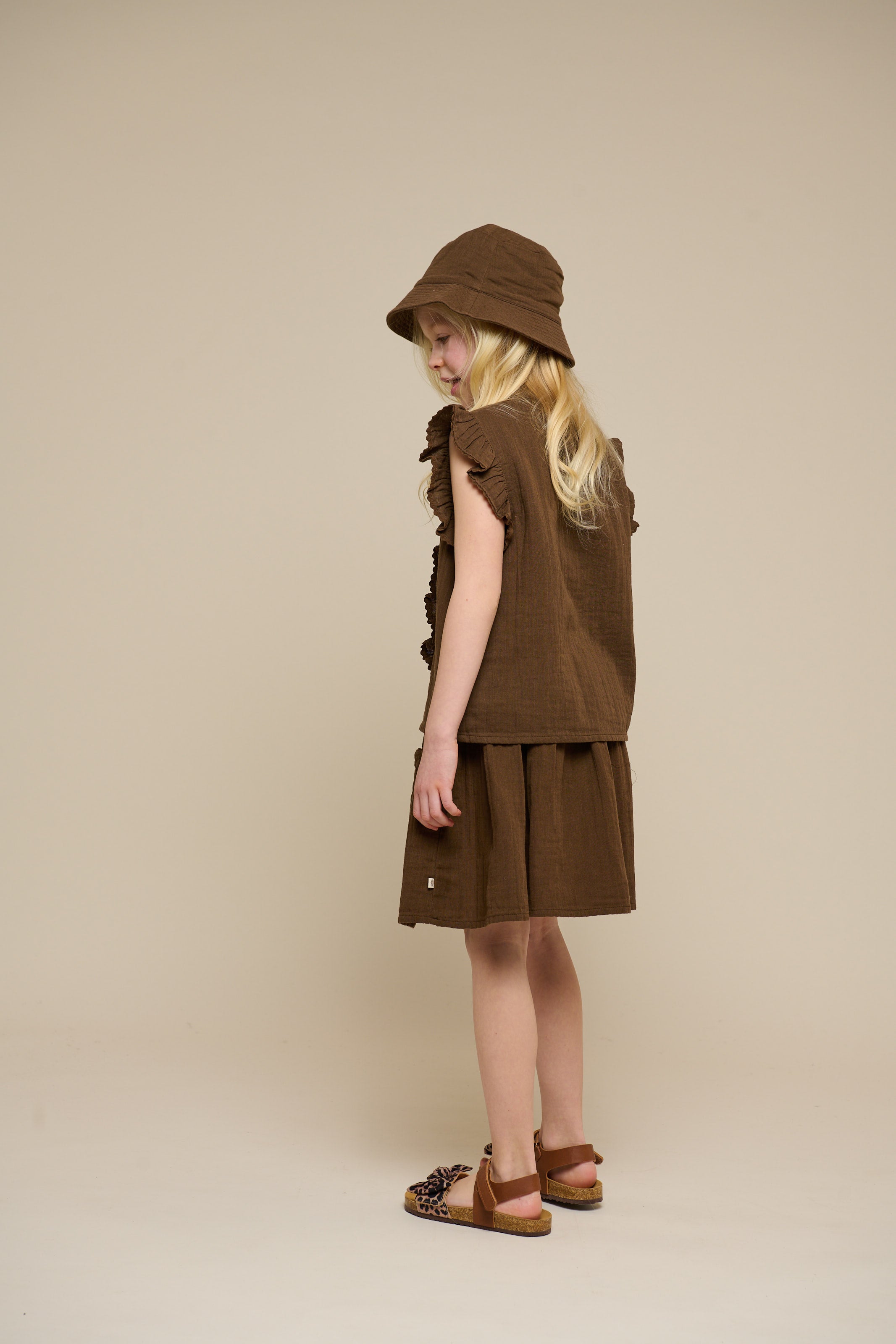 Gaze rok - Tween - Dark Brown | 100935 Jasmine
