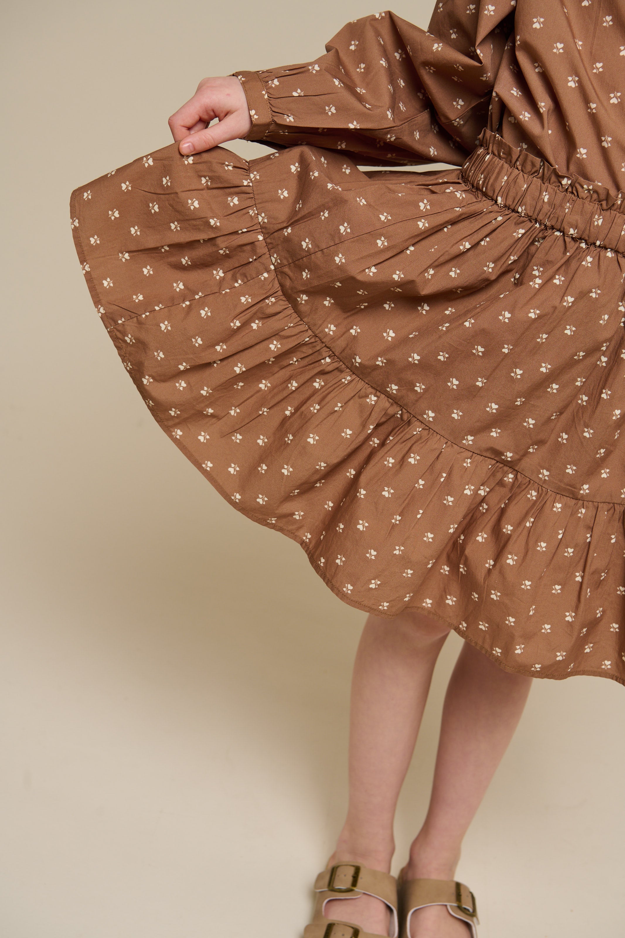 Bedrukte poplin rok - Tween - Coconut | 101086 Camilla