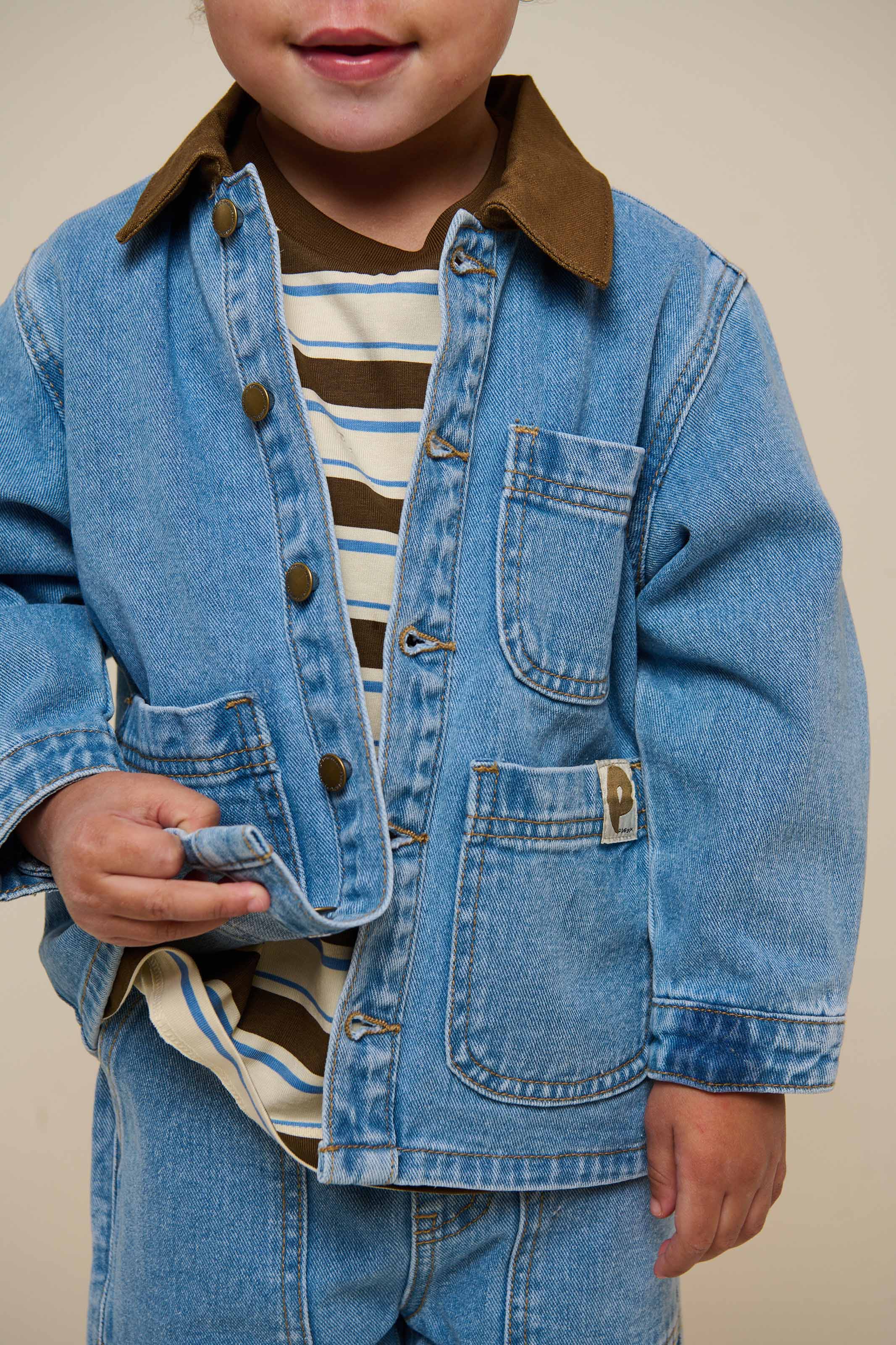 Spijkerjasje - Kids - Light Blue Denim | 101022 Gavin