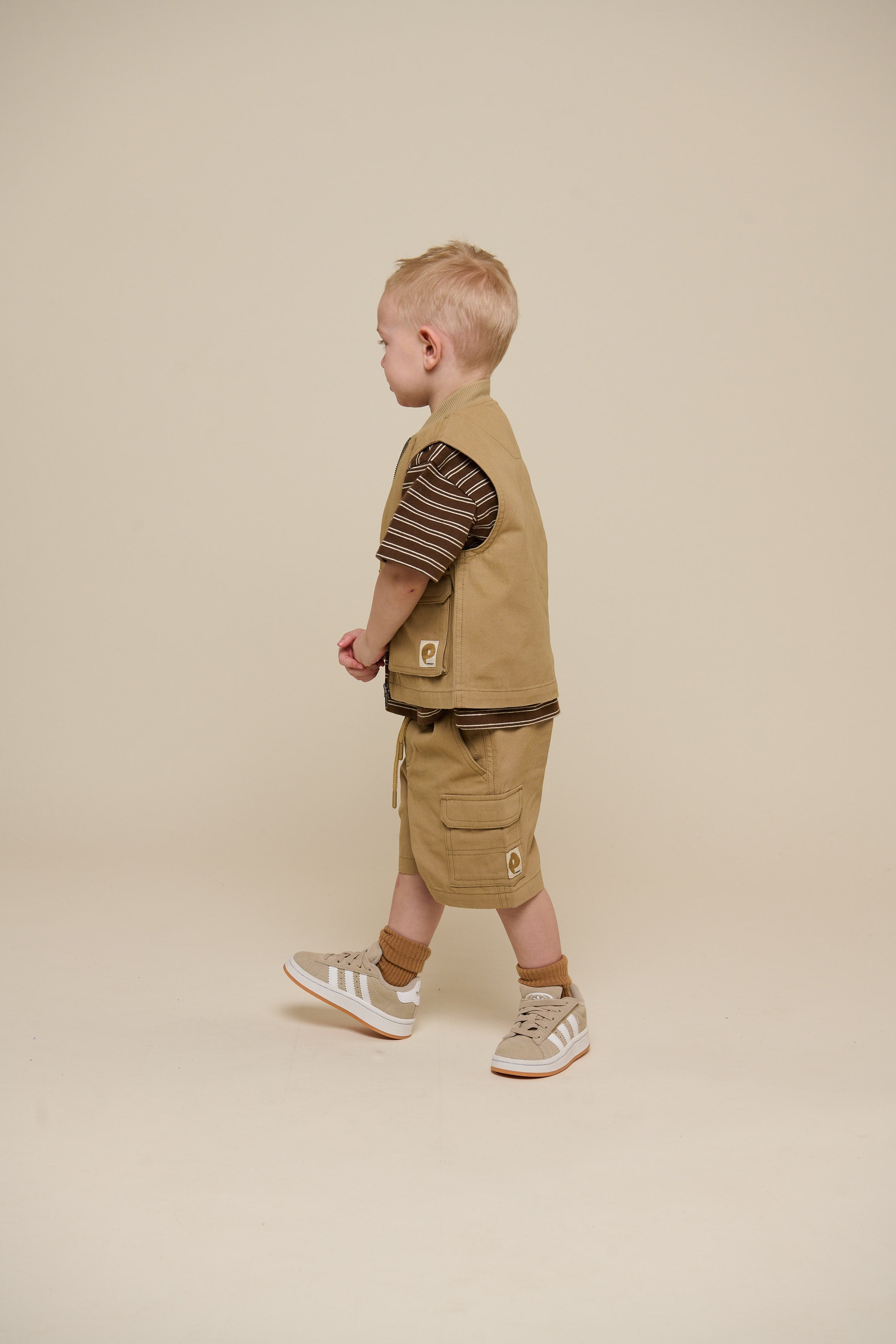 Gestreept T-shirt - Kids - Dark Brown | 101177 Otto