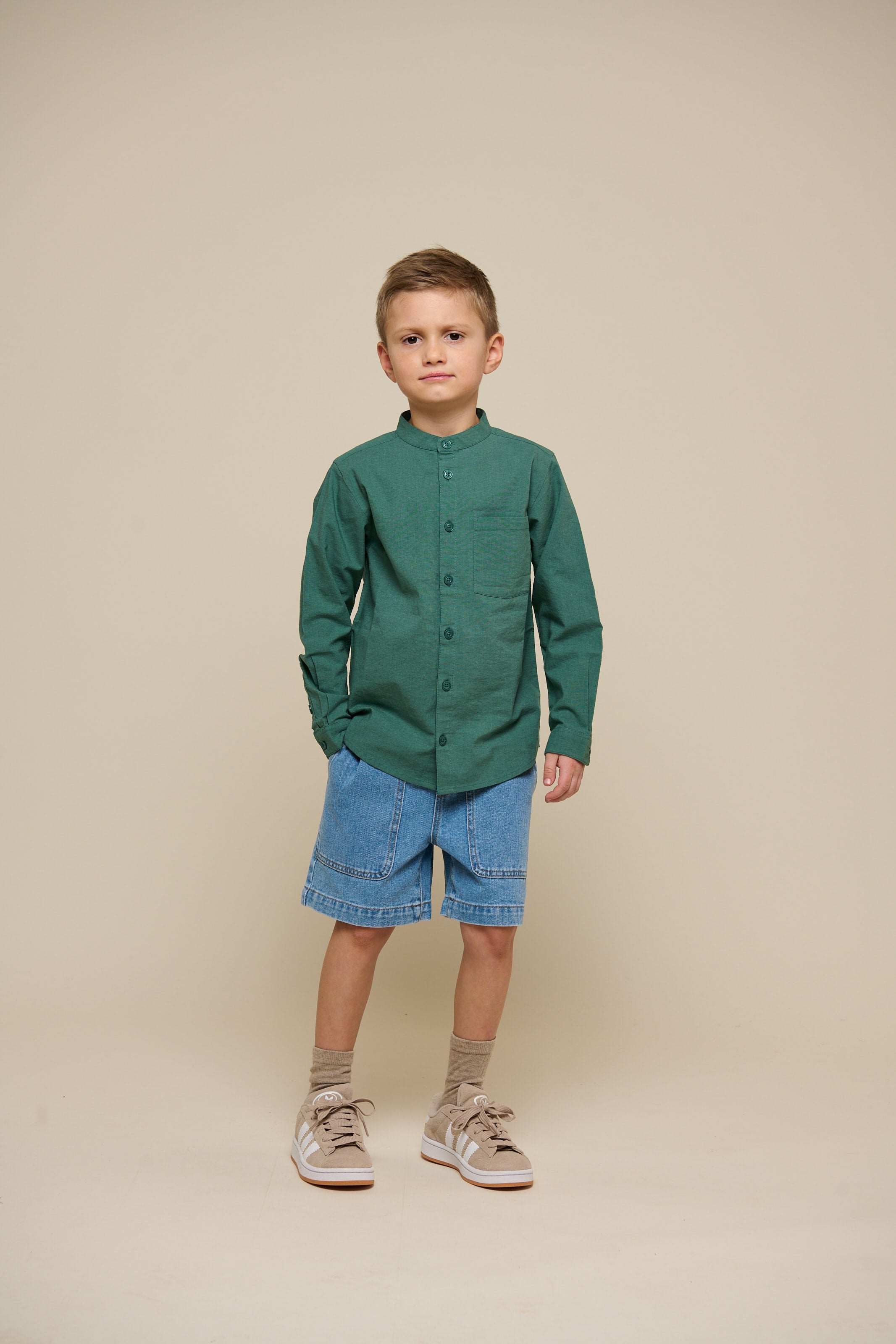 Pull-on denimshorts - Tween - Light Blue Denim | 101027 Gavin