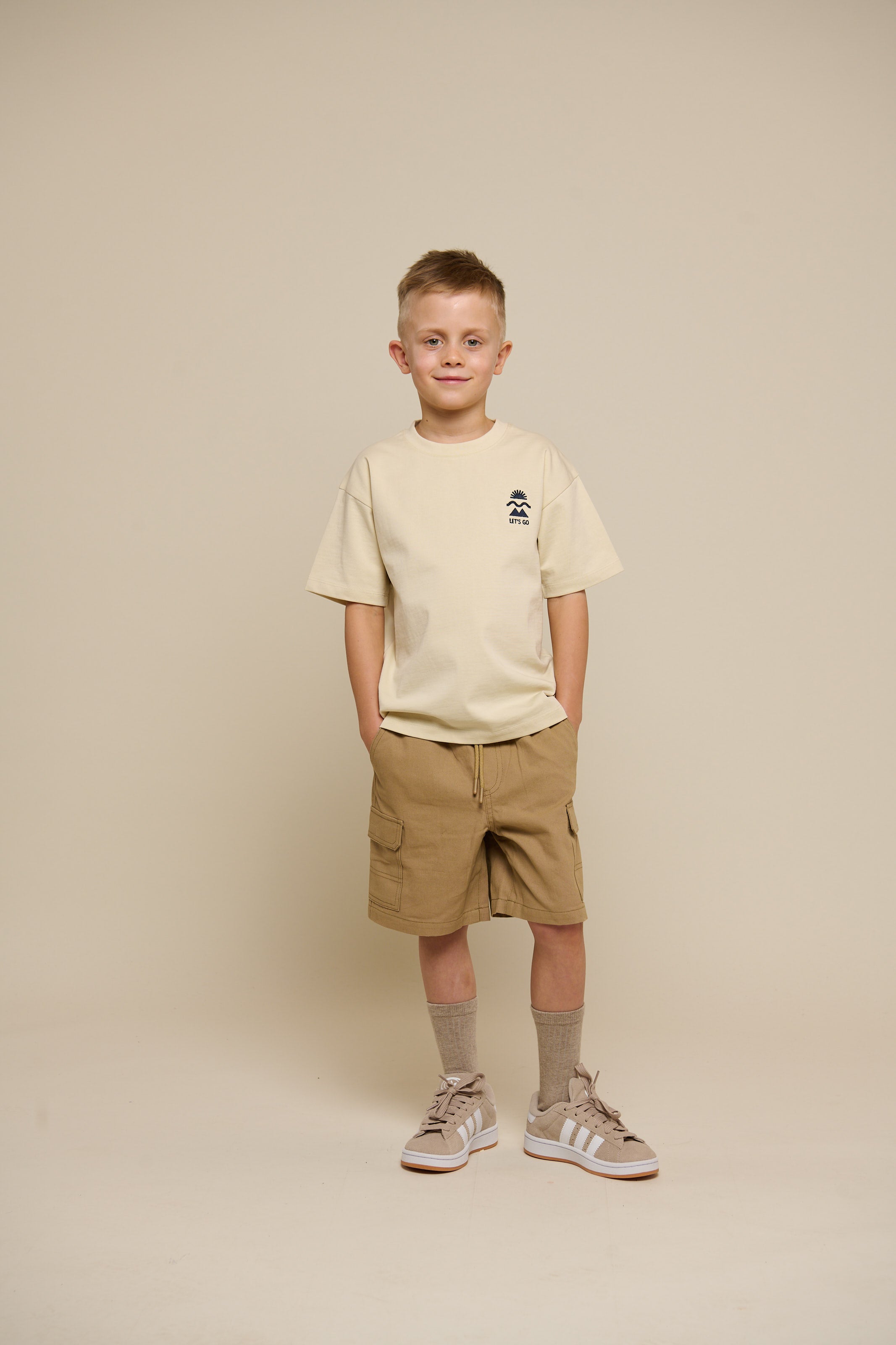 T-shirt van Zware Jersey - Tween - Offwhite | 101335 Jesse