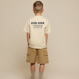 T-shirt van Zware Jersey - Tween - Offwhite | 101335 Jesse