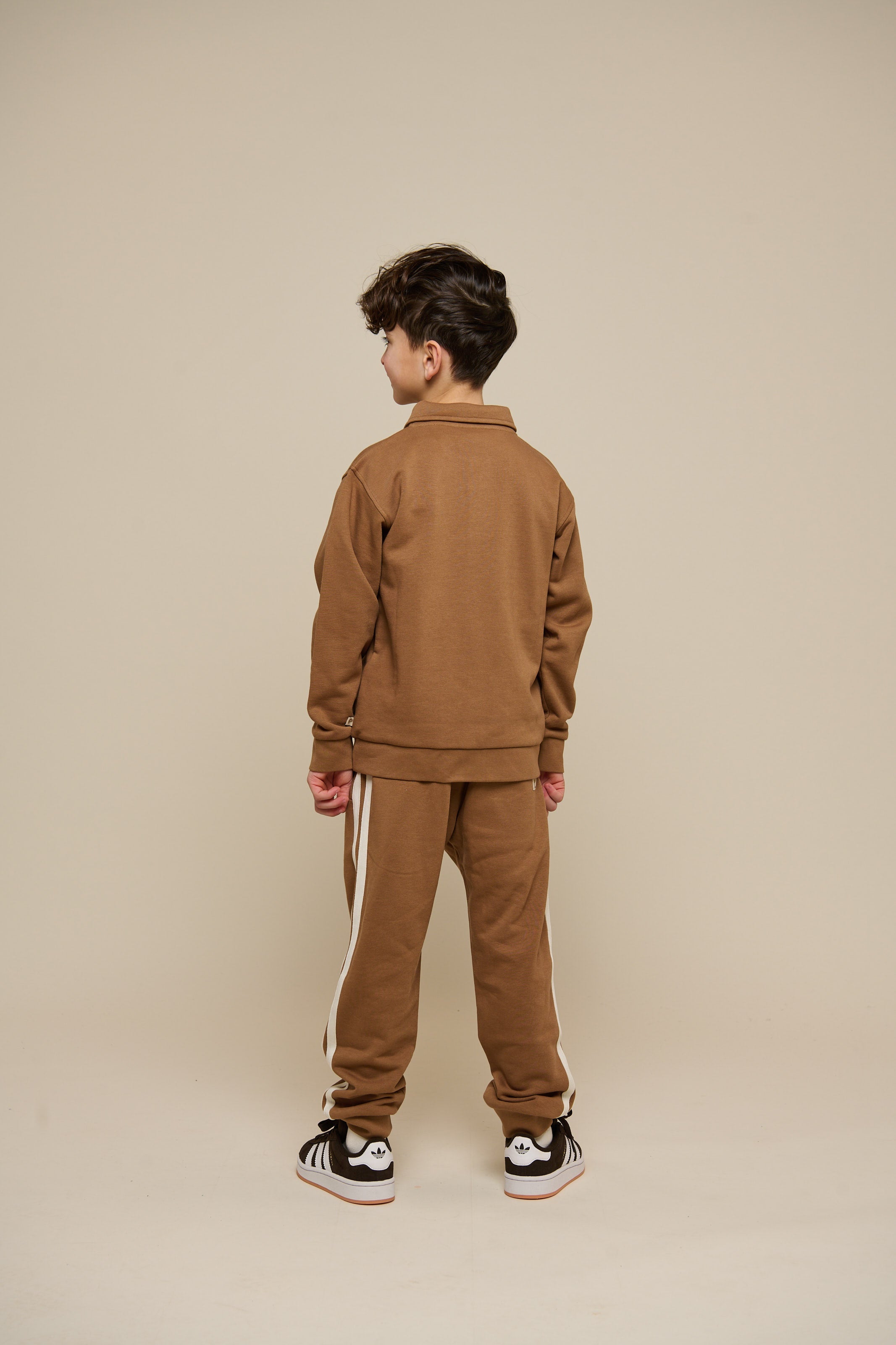Sweatpants met Tape - Tween - Coconut | 101260 Carter