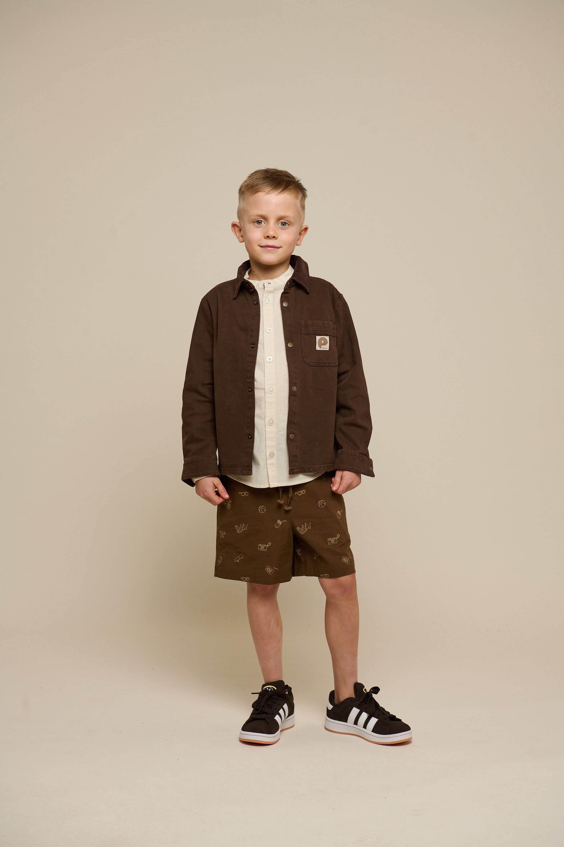Twill overhemd - Tween - Chocolate | 100611 Carter