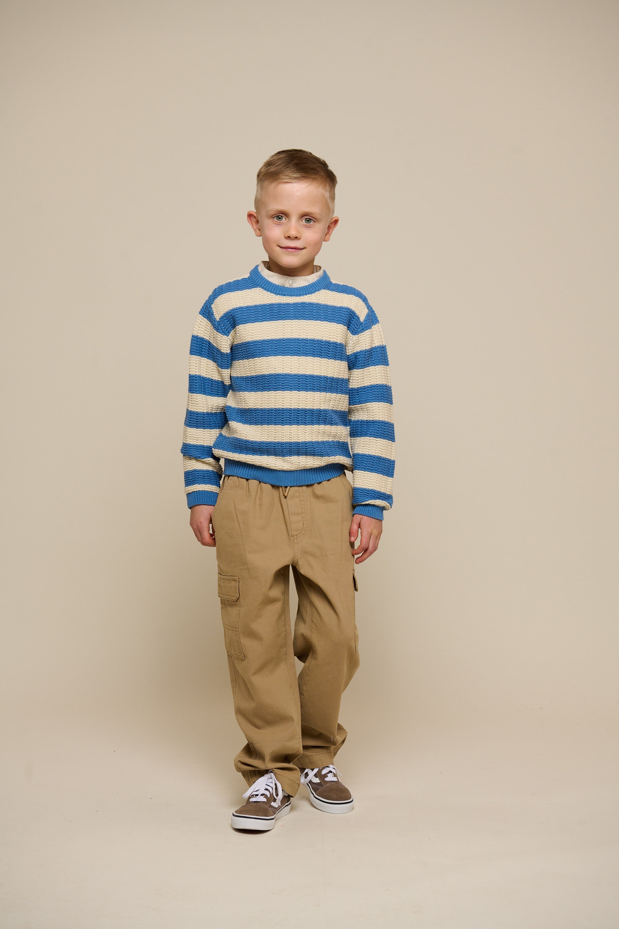 Canvasbroek - Tween - Khaki | 101133 Isack
