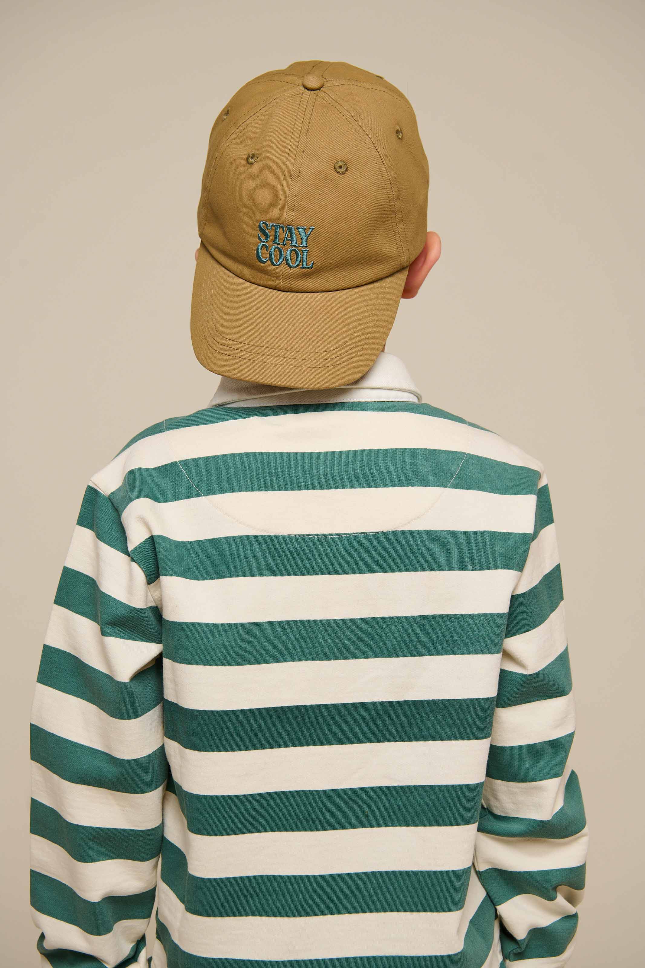 Blijf Cool Canvas Pet - Tween - Khaki | 101400 Owen