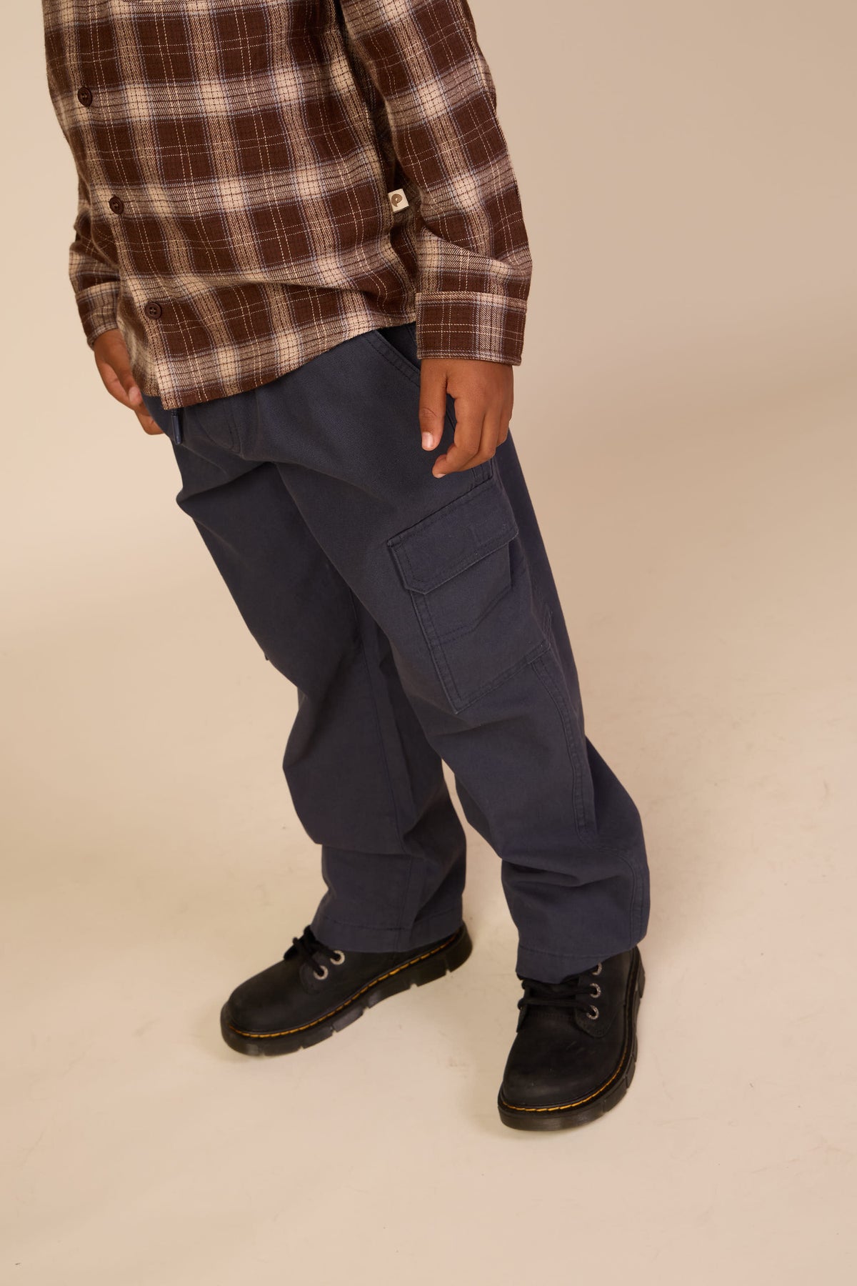 Canvasbroek - Tween - Navy | 101135 Isack