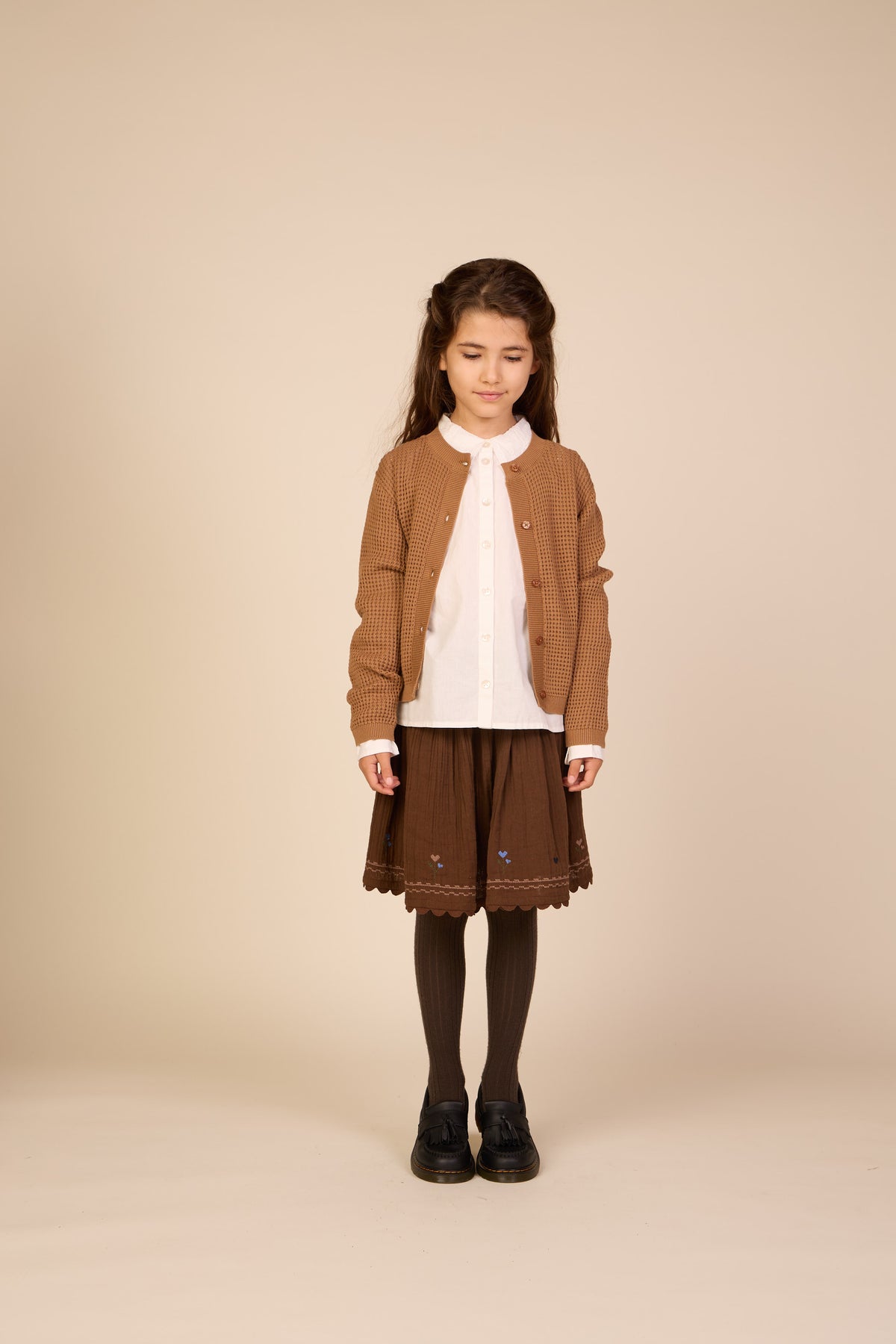 Katoenen gebreid vest - Tween - Coconut | 101272 Katie