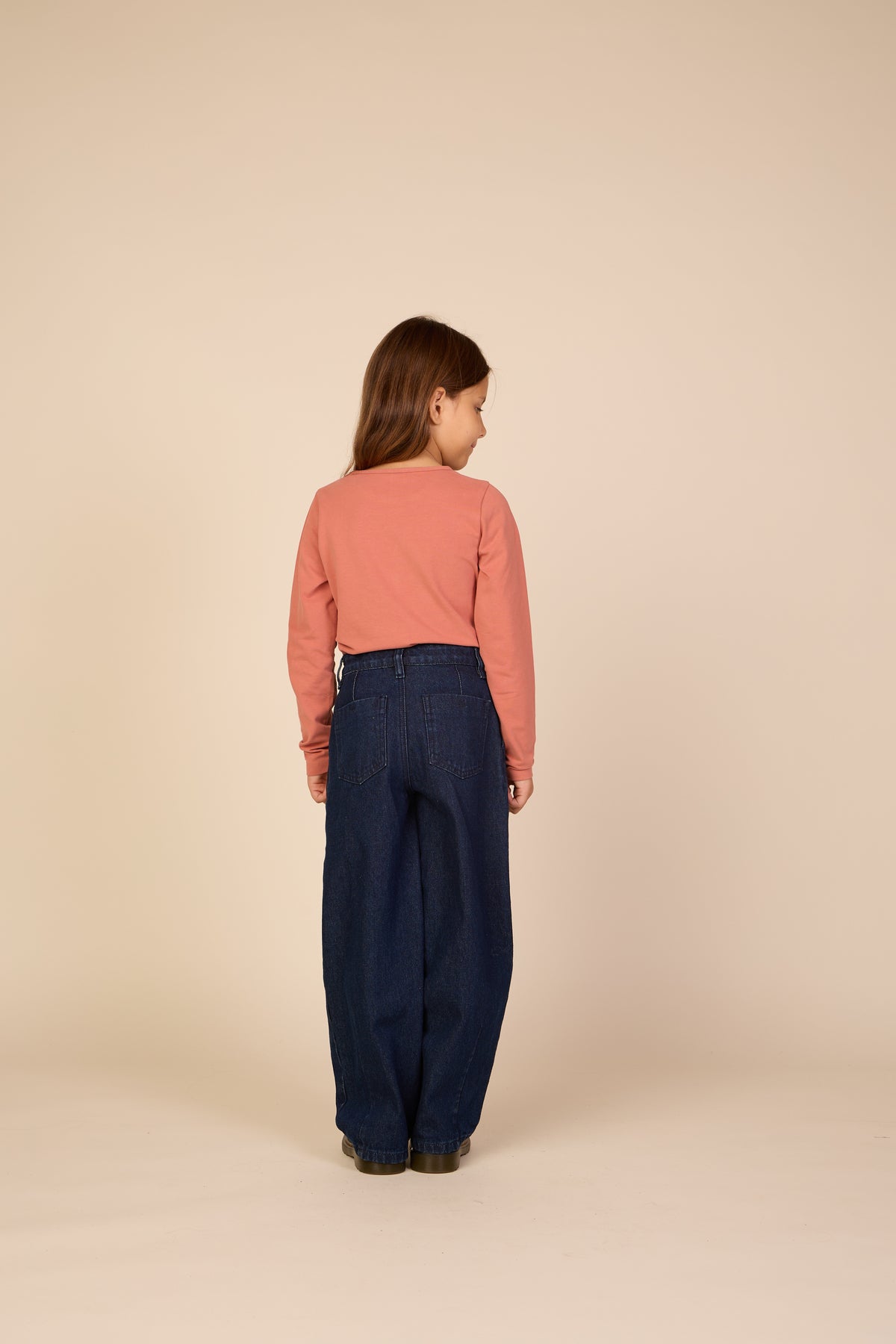 Langarmshirt met glitterprint Tween - Dusty Rose | 101714 Piper