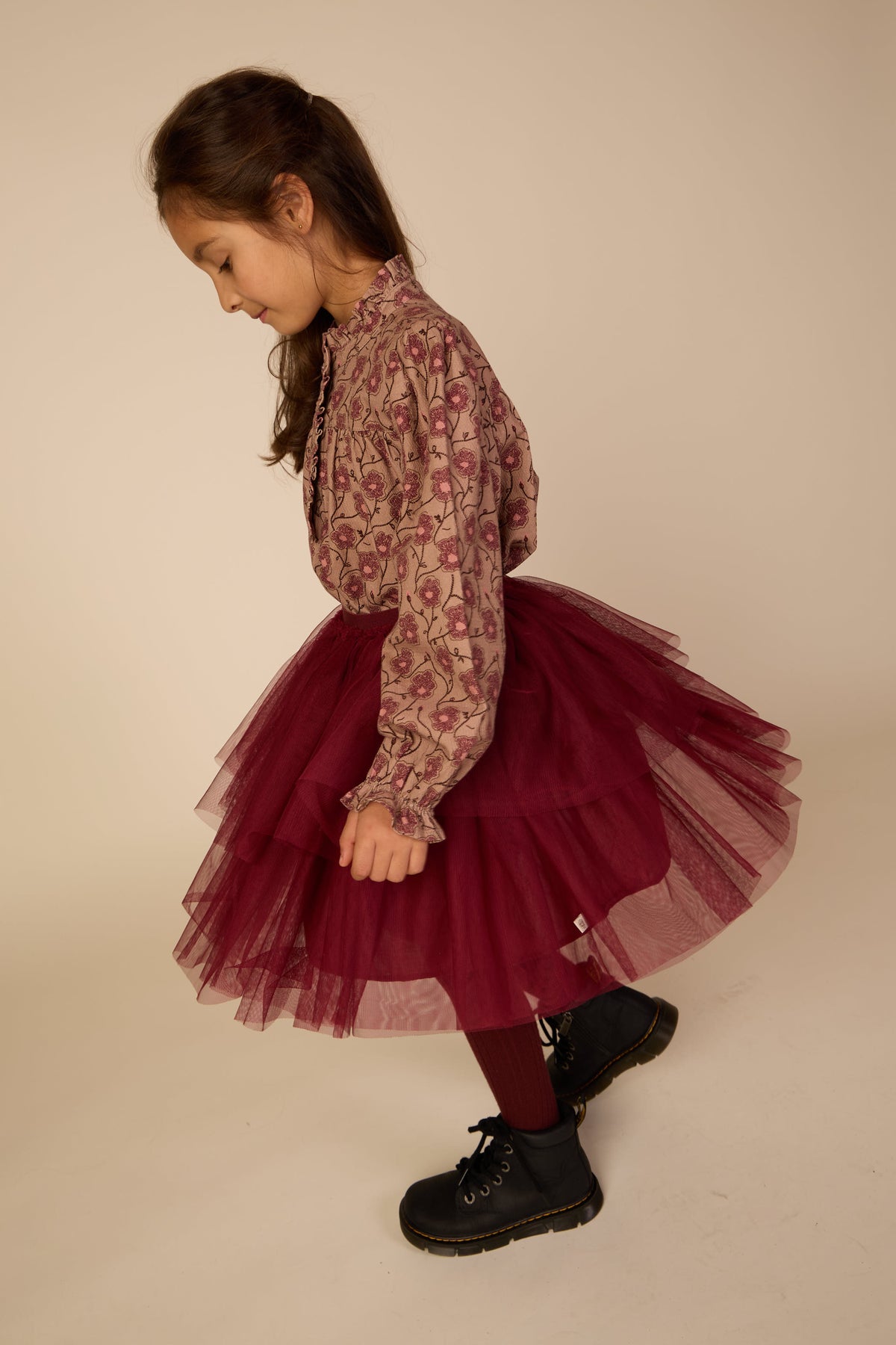 Tule rok Tween - Bordeaux | 101504 Bianca