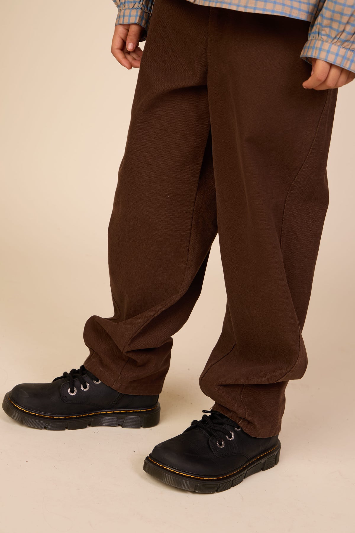 Baggy broek Tween - Dark Brown | 101528 Jenna