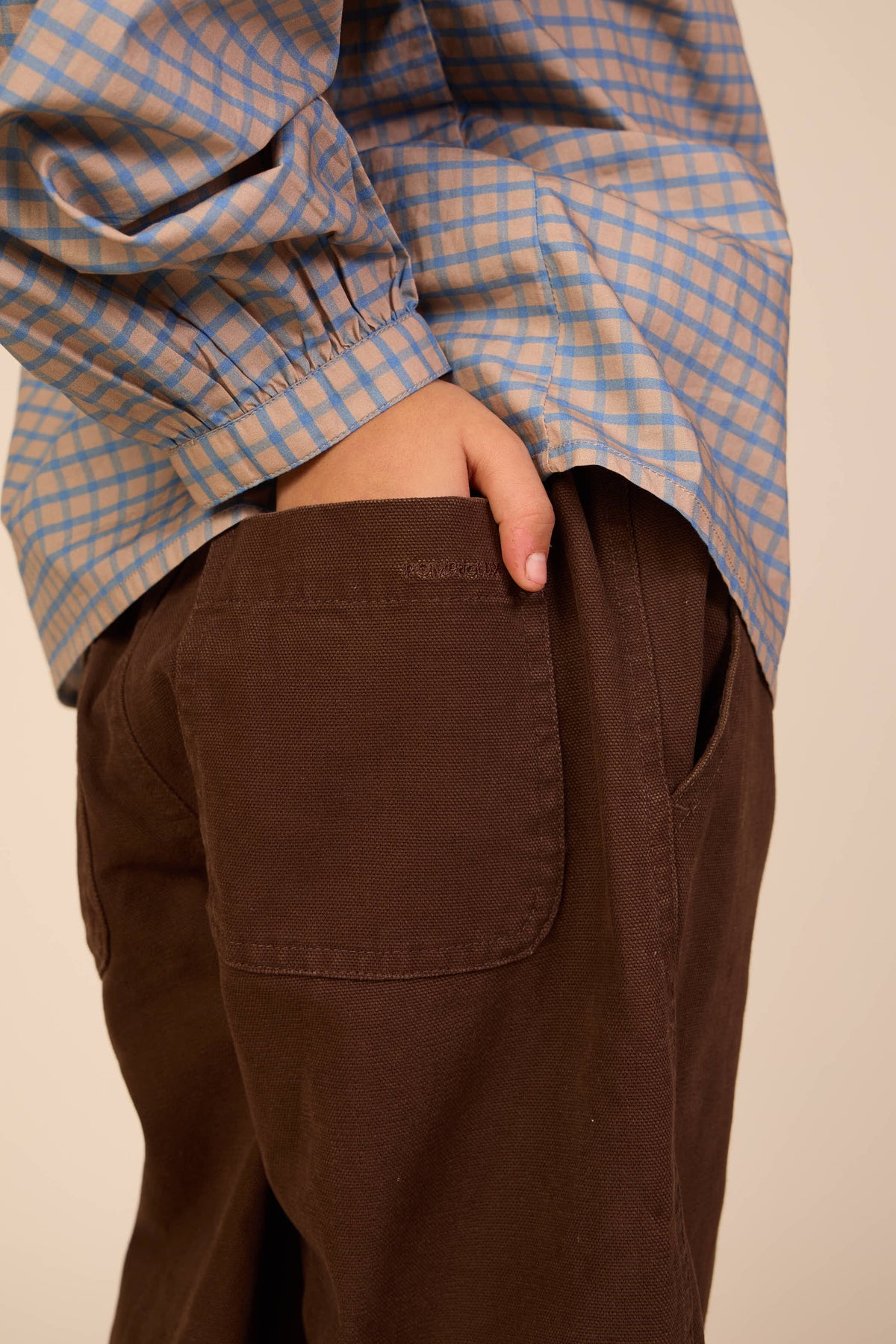 Baggy broek Tween - Dark Brown | 101528 Jenna