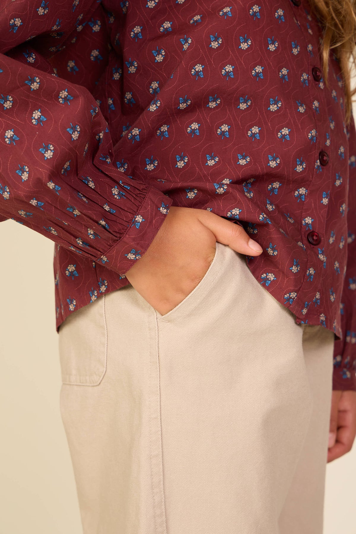 Baggy broek Kids - Light Beige | 101529 Jenna