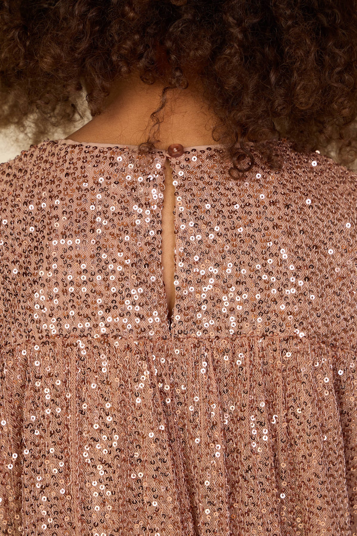 Paillettenjurk Tween - Light Brown | 101676 Amber